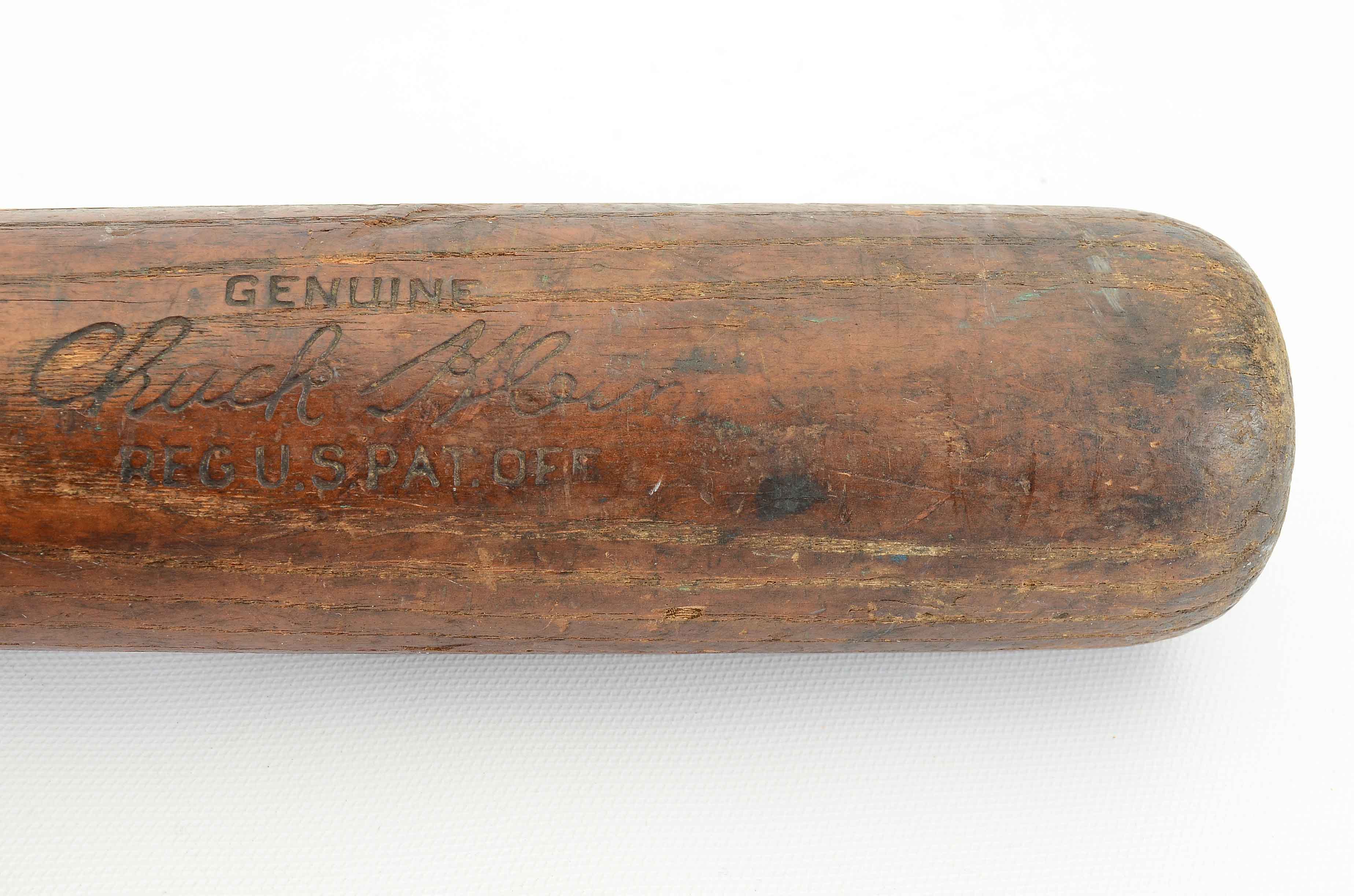 1930s Chuck Klein Louisville Slugger Store Model Baseball Bat