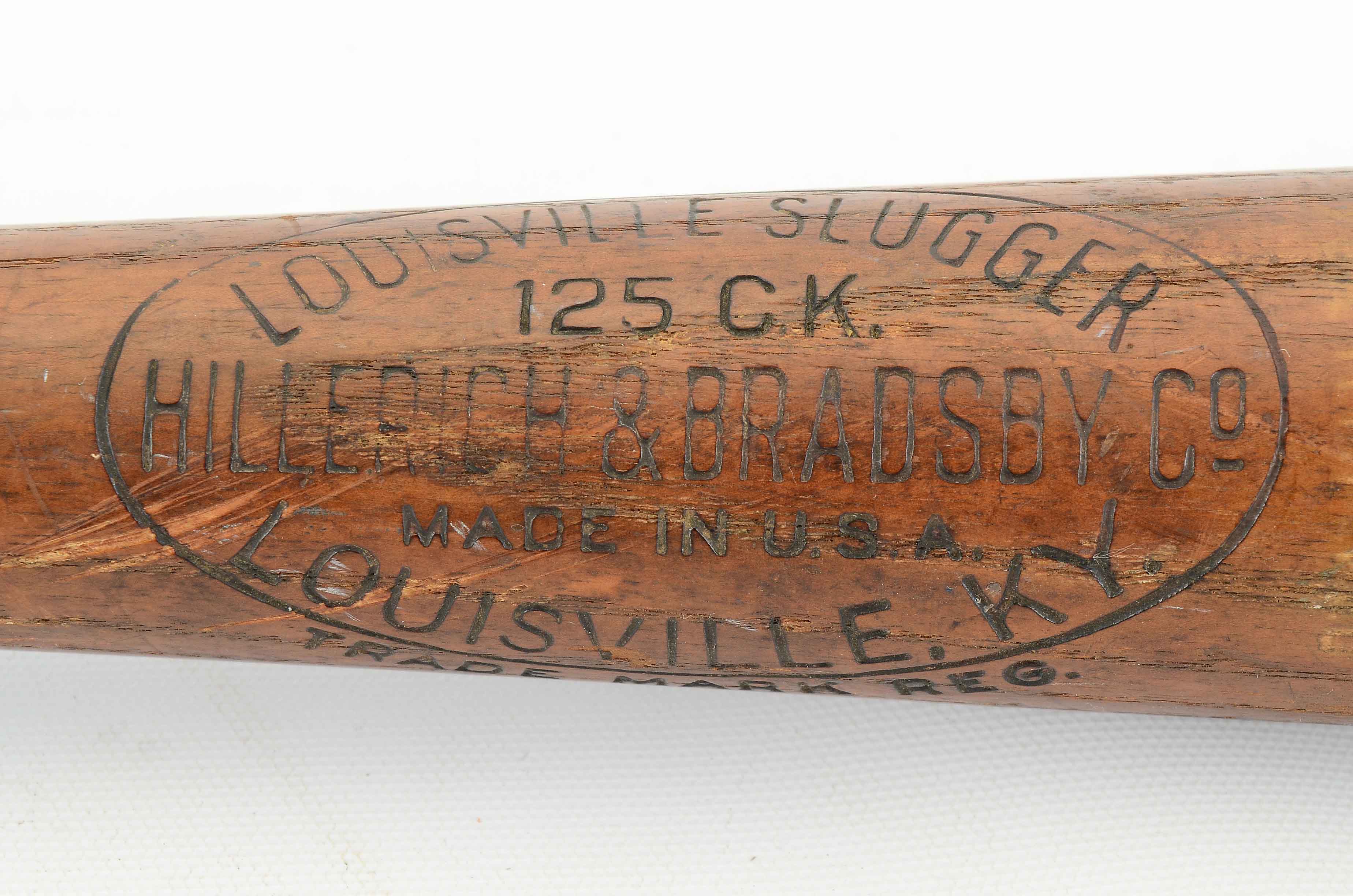 1930s Chuck Klein Louisville Slugger Store Model Baseball Bat