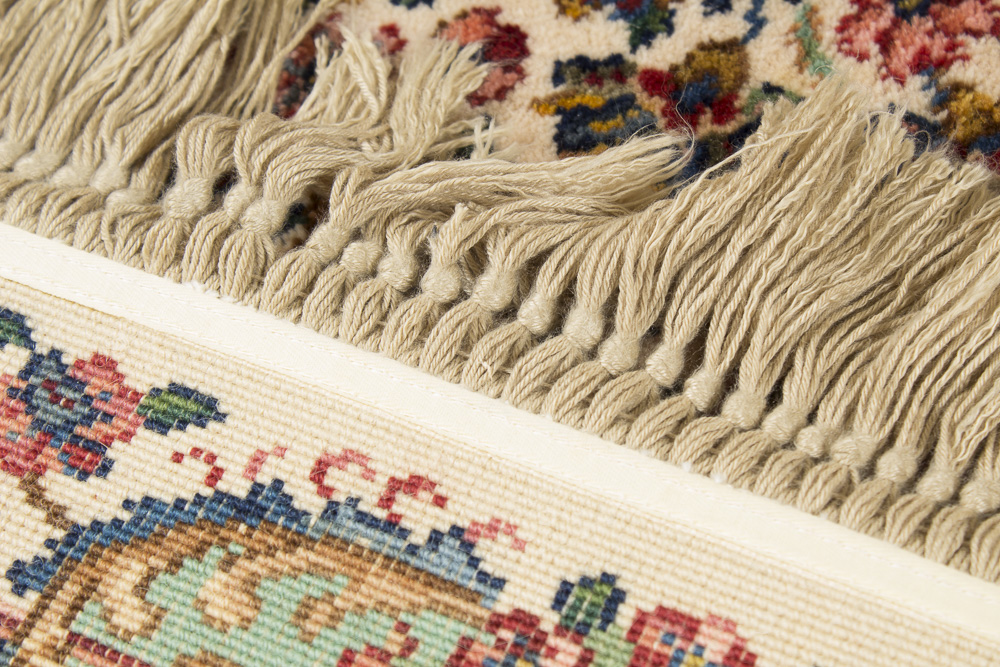 Power-Loomed Karastan "Floral Kirman" Wool Area Rug