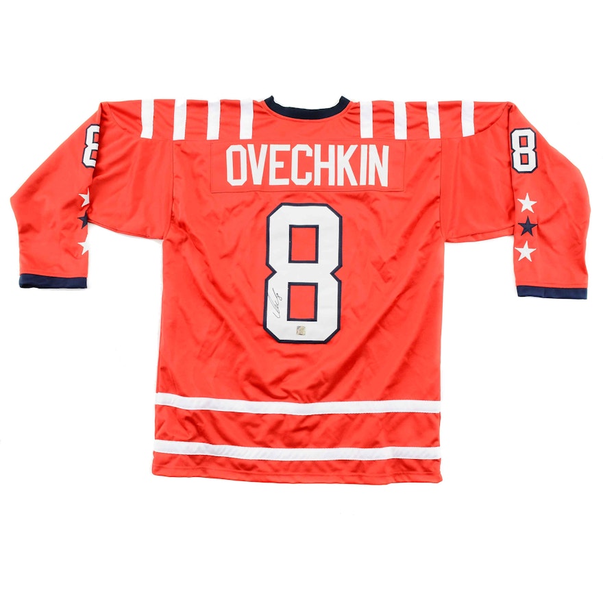 Alex Ovechkin Autographed Hockey Jersey COA