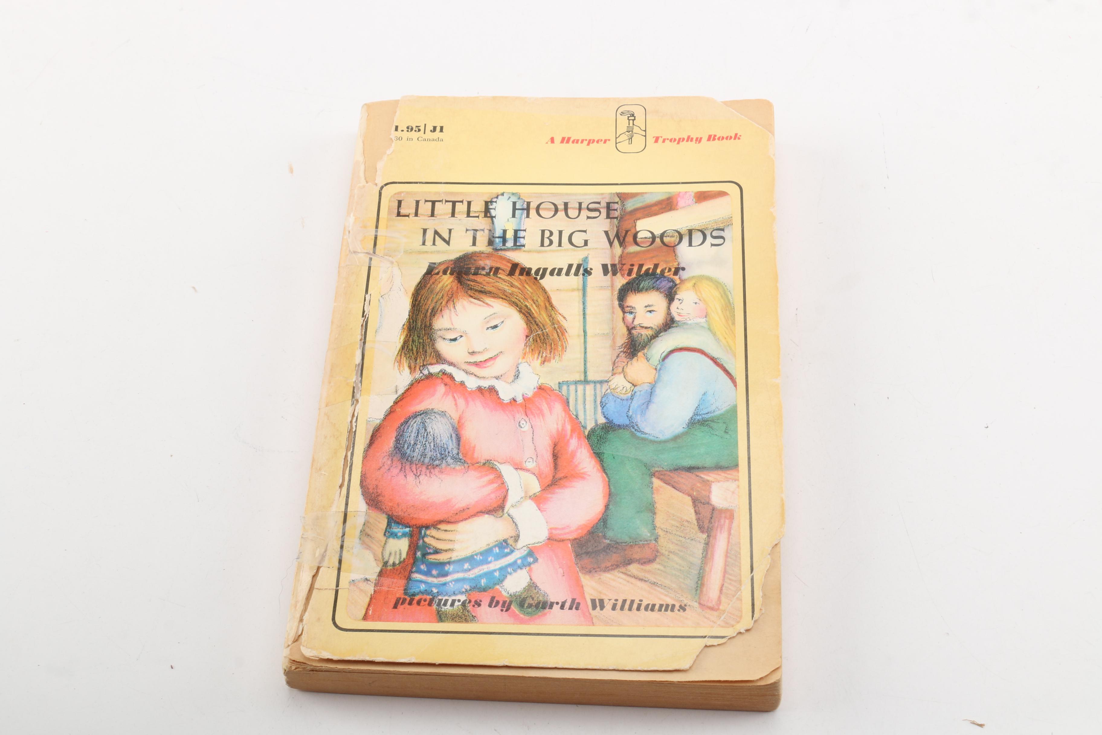 1971 "Little House on the Prairie" Harper Trophy Books