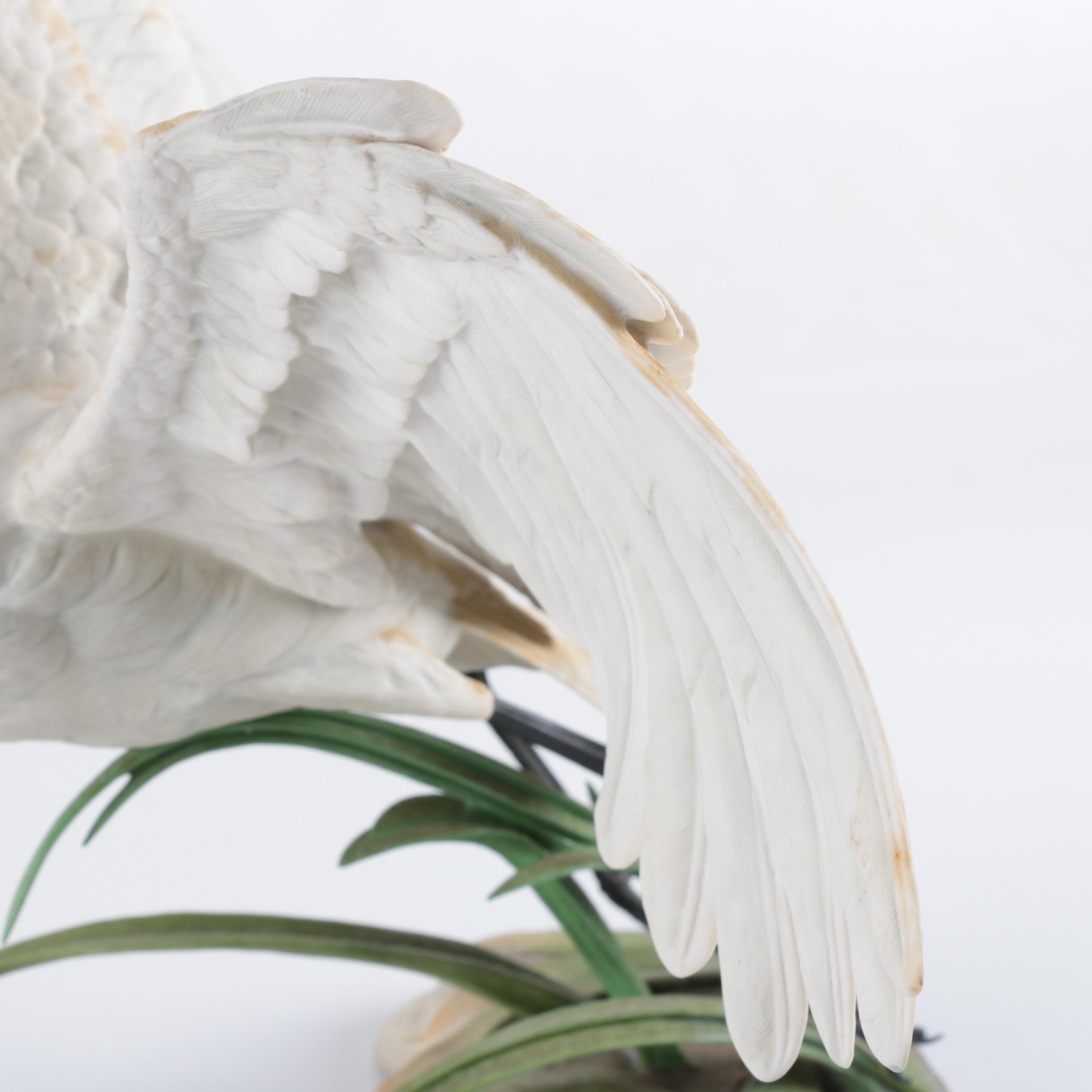 Boehm "The Great Egret" Porcelain Sculpture for National Audubon Society