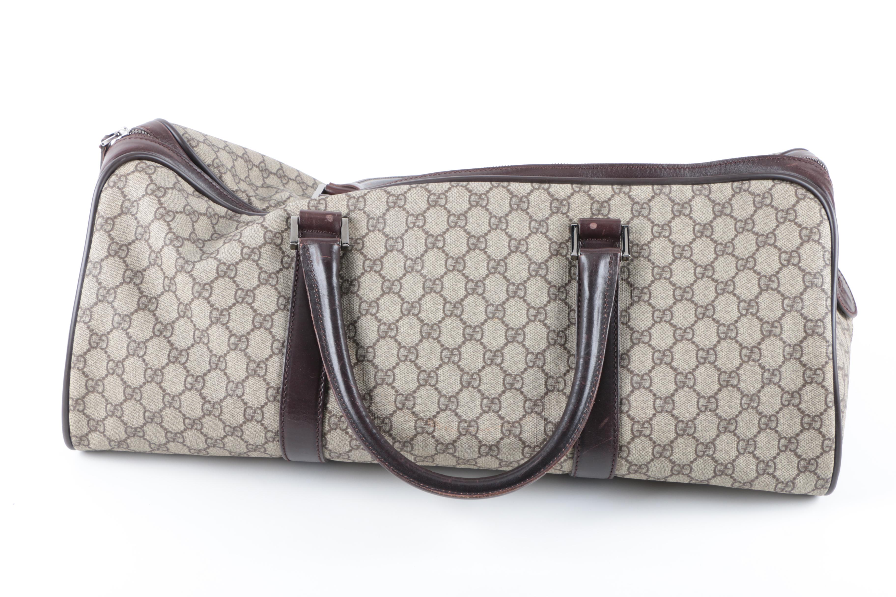 Gucci Supreme GG Canvas Duffel Bag