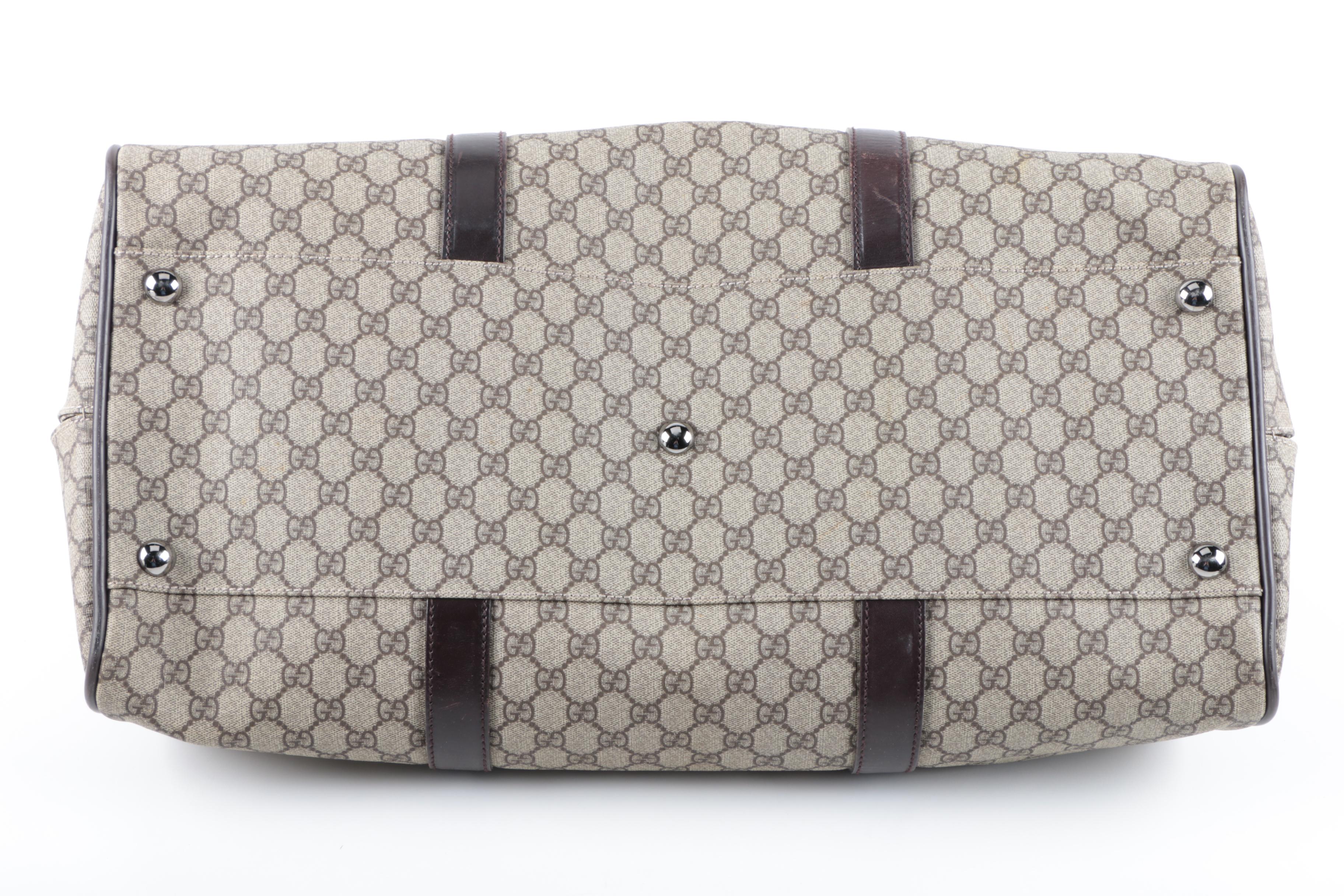 Gucci Supreme GG Canvas Duffel Bag