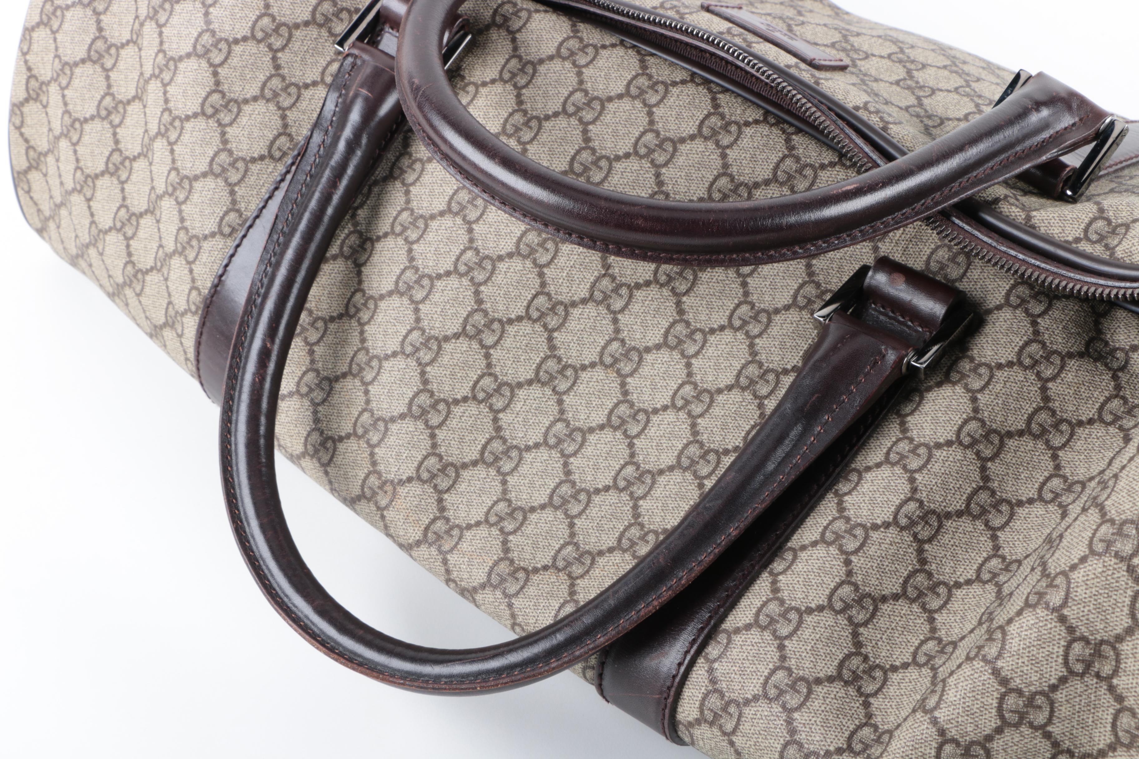 Gucci Supreme GG Canvas Duffel Bag