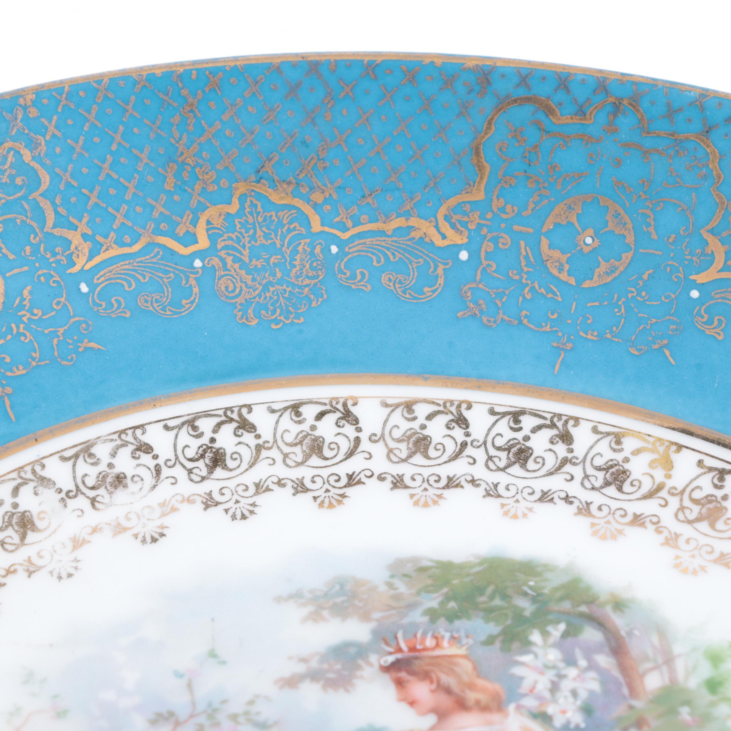 Kaufmann Royal Vienna Style Porcelain Plate