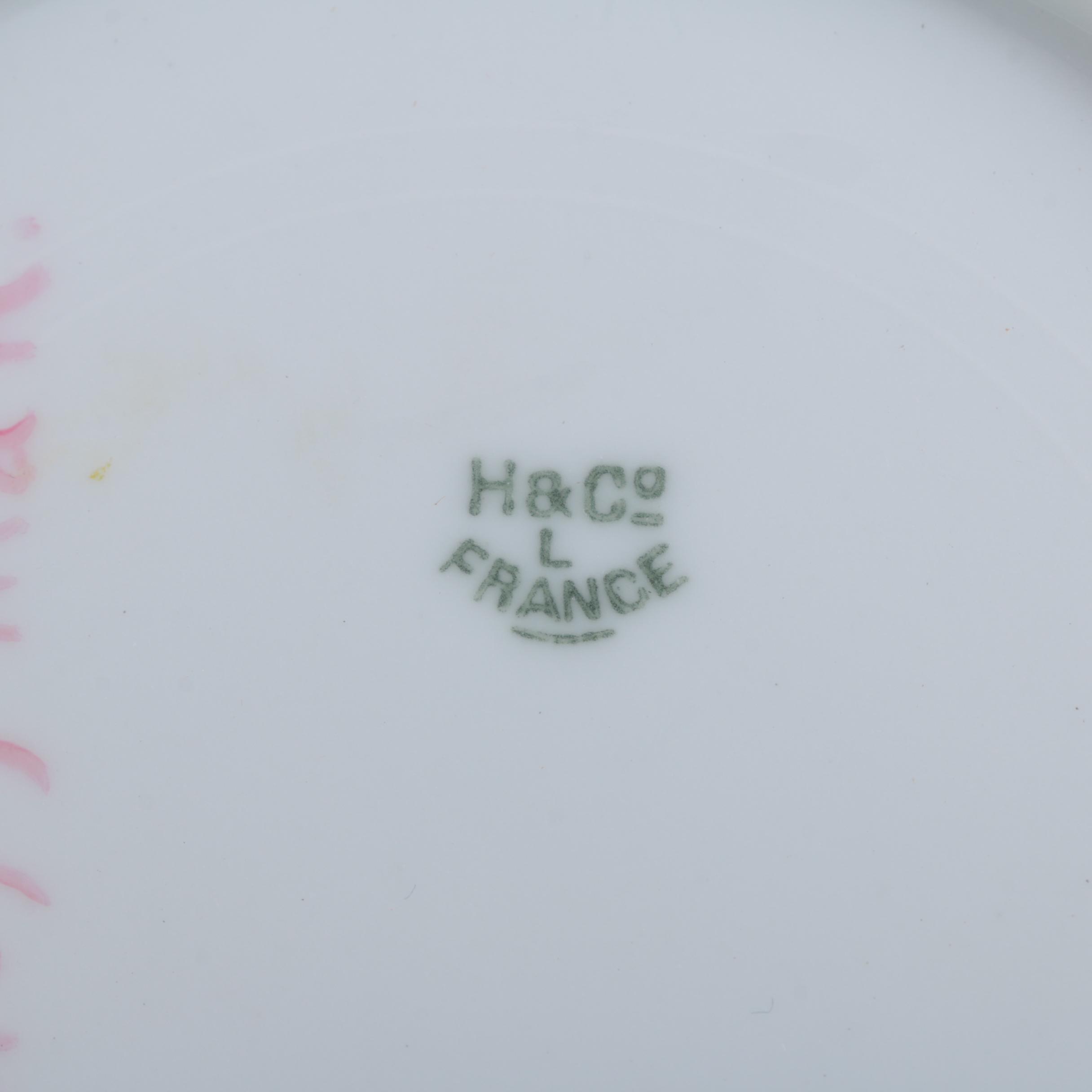 Hand Painted Haviland Limoges Porcelain Plates