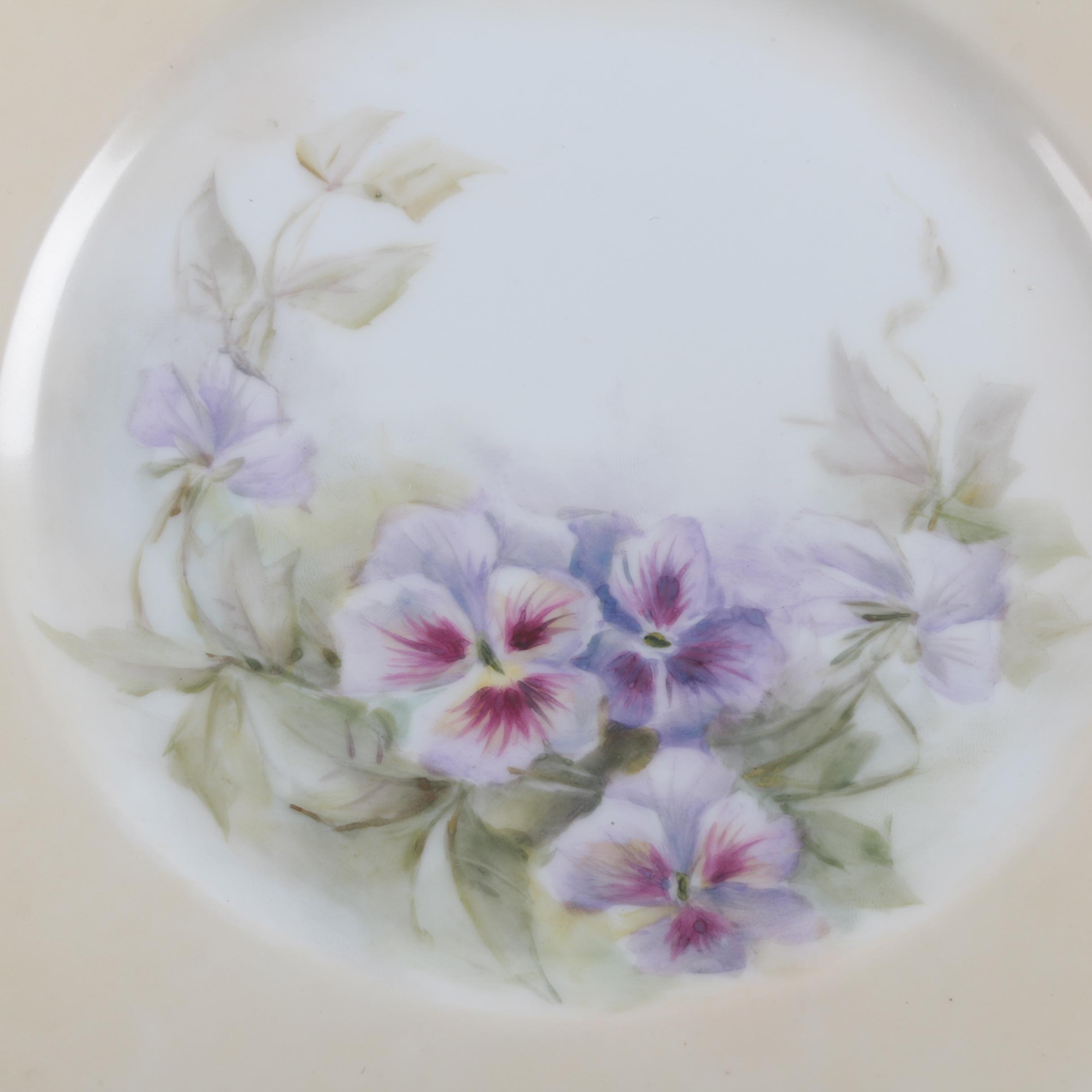 Hand Painted Haviland Limoges Porcelain Plates