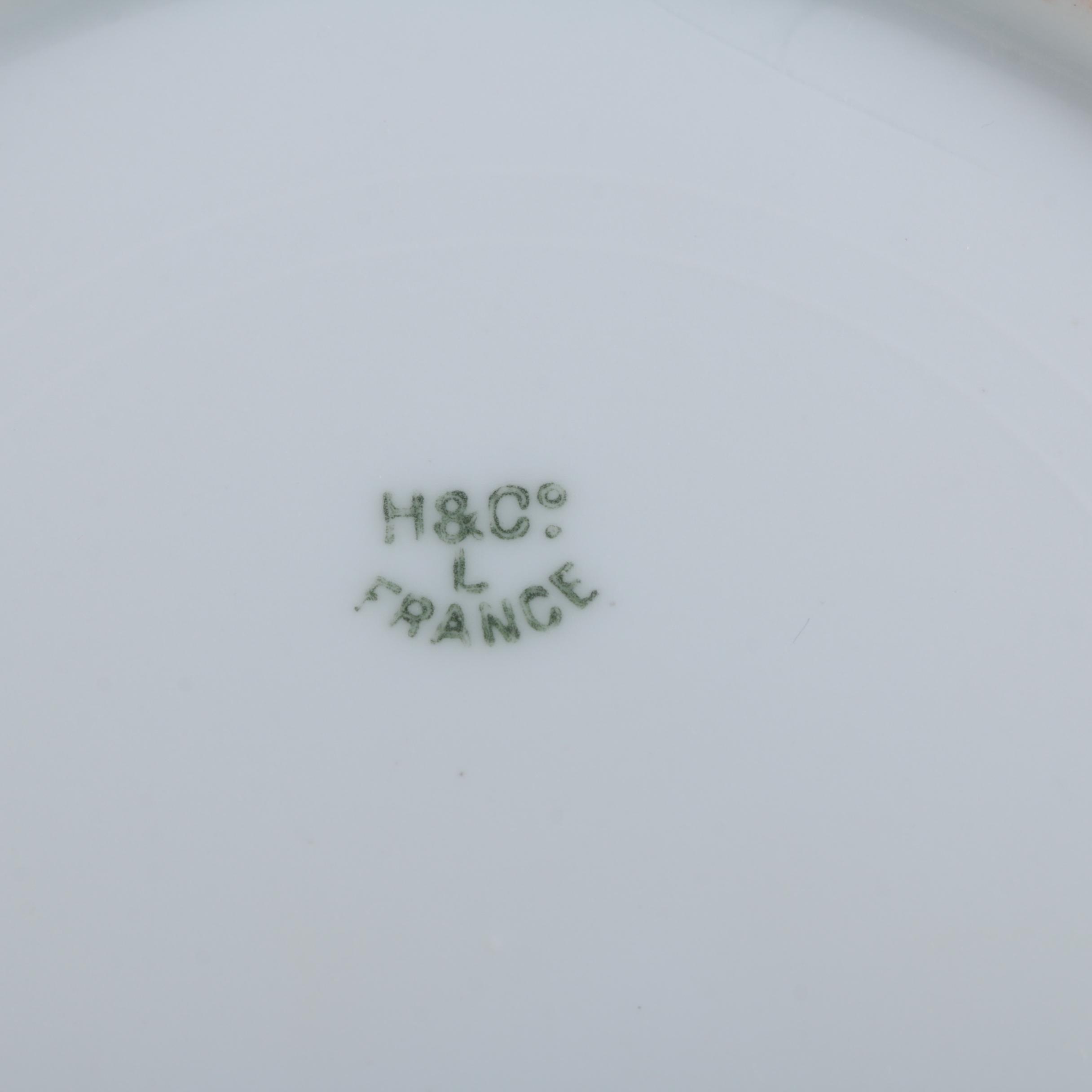 Hand Painted Haviland Limoges Porcelain Plates