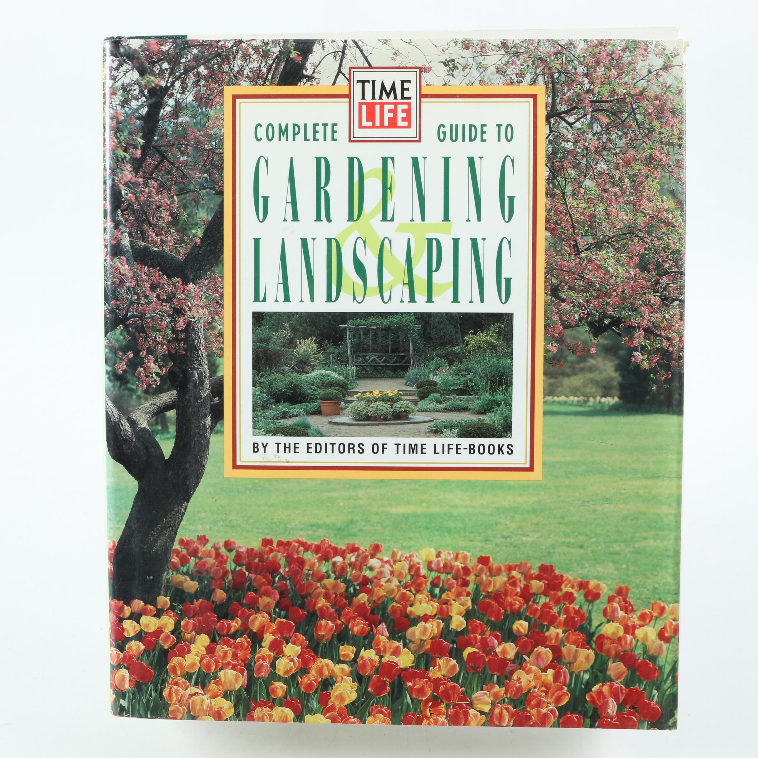 Books on Gardening Including 2001 "The Ultimate Book of Flowers"