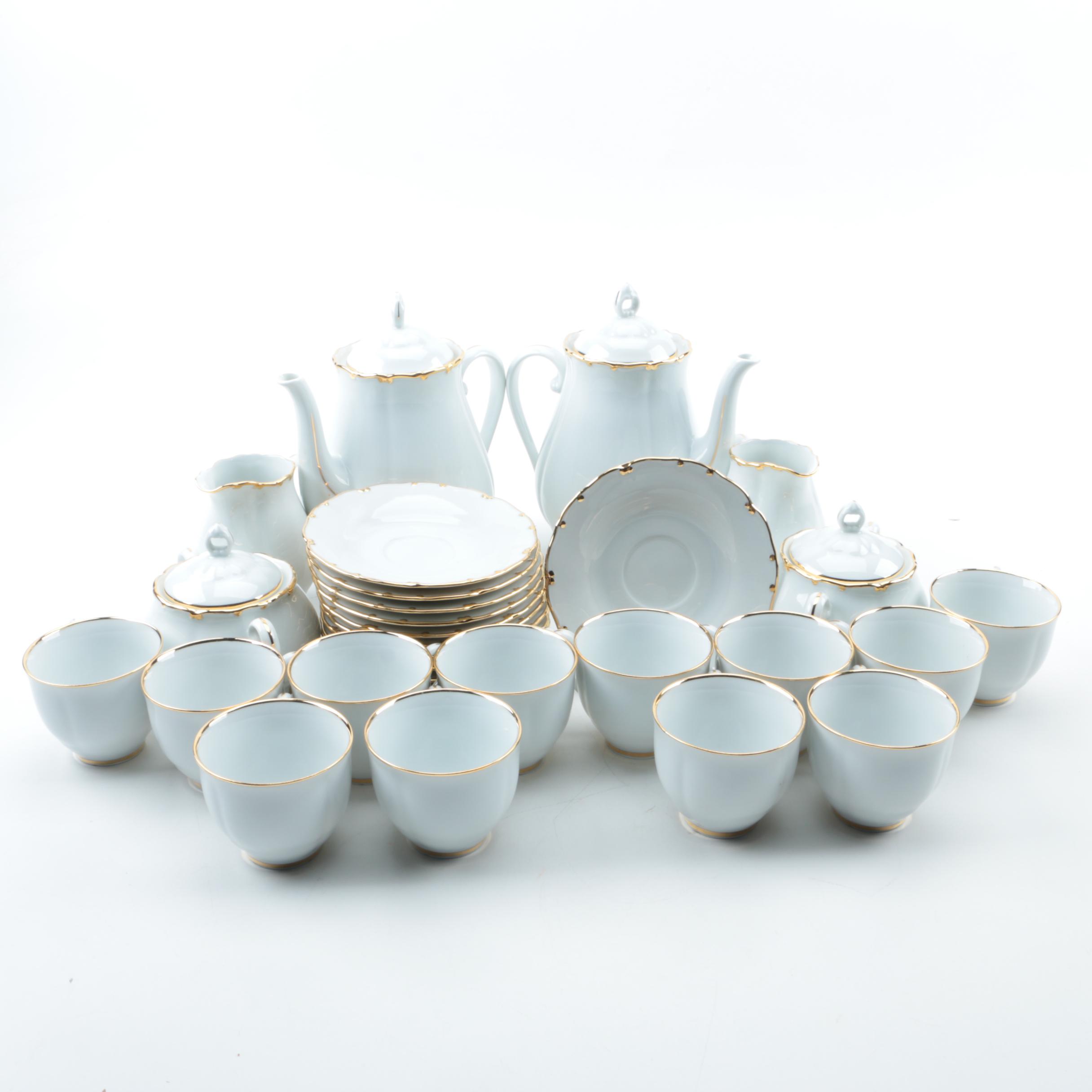 Czechoslovakian Porcelain Coffee Services