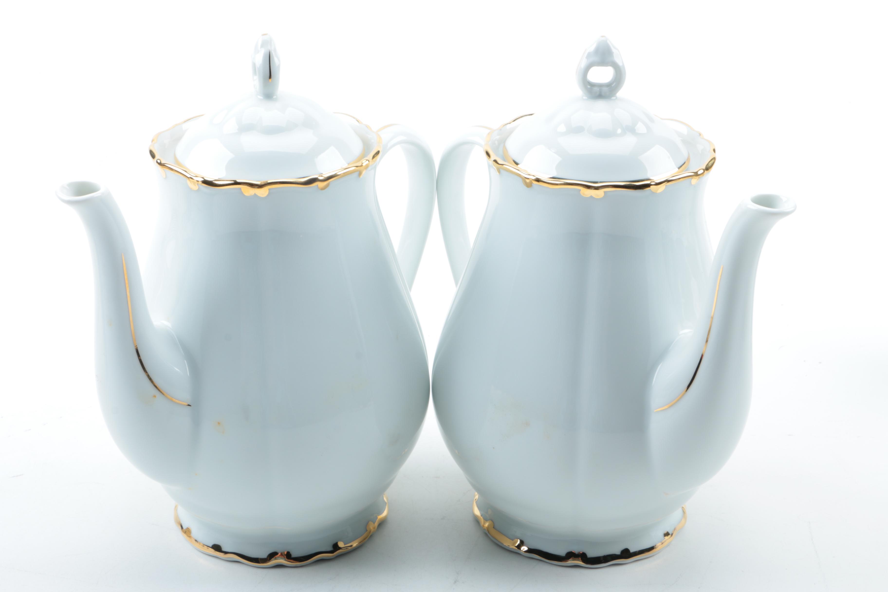 Czechoslovakian Porcelain Coffee Services