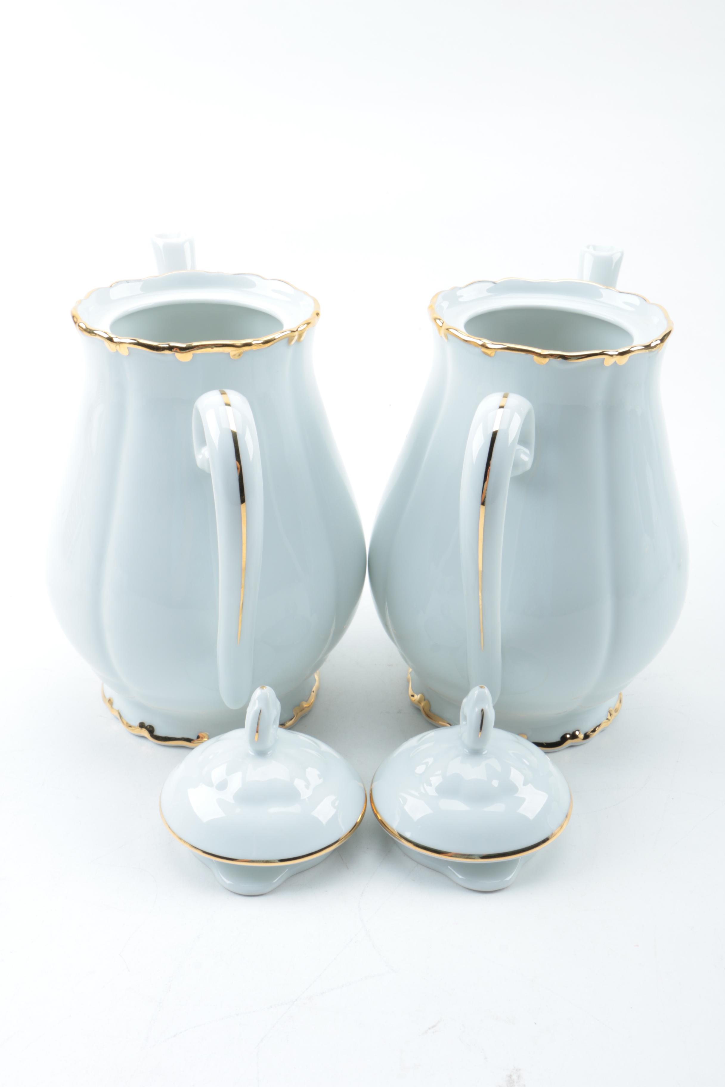 Czechoslovakian Porcelain Coffee Services