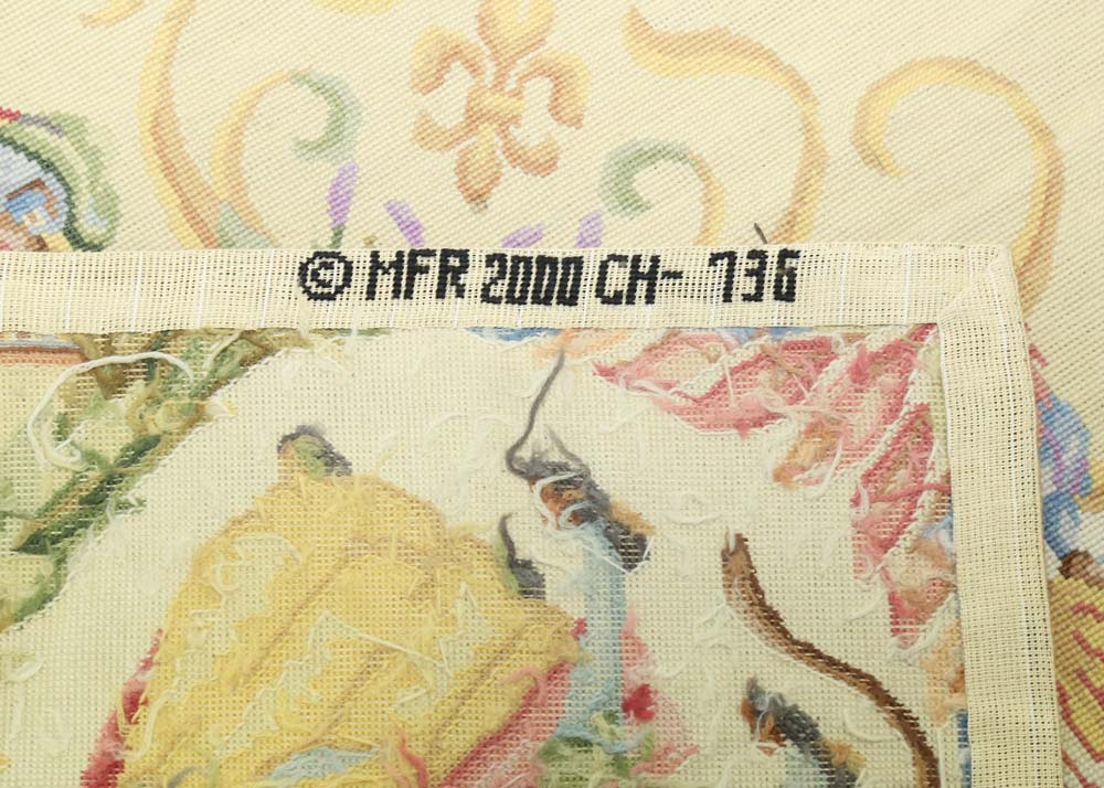 Marcella "Victoriana" Needlepoint Area Rug