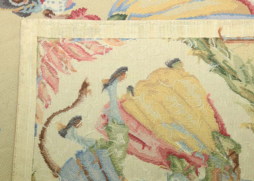 Marcella "Victoriana" Needlepoint Area Rug