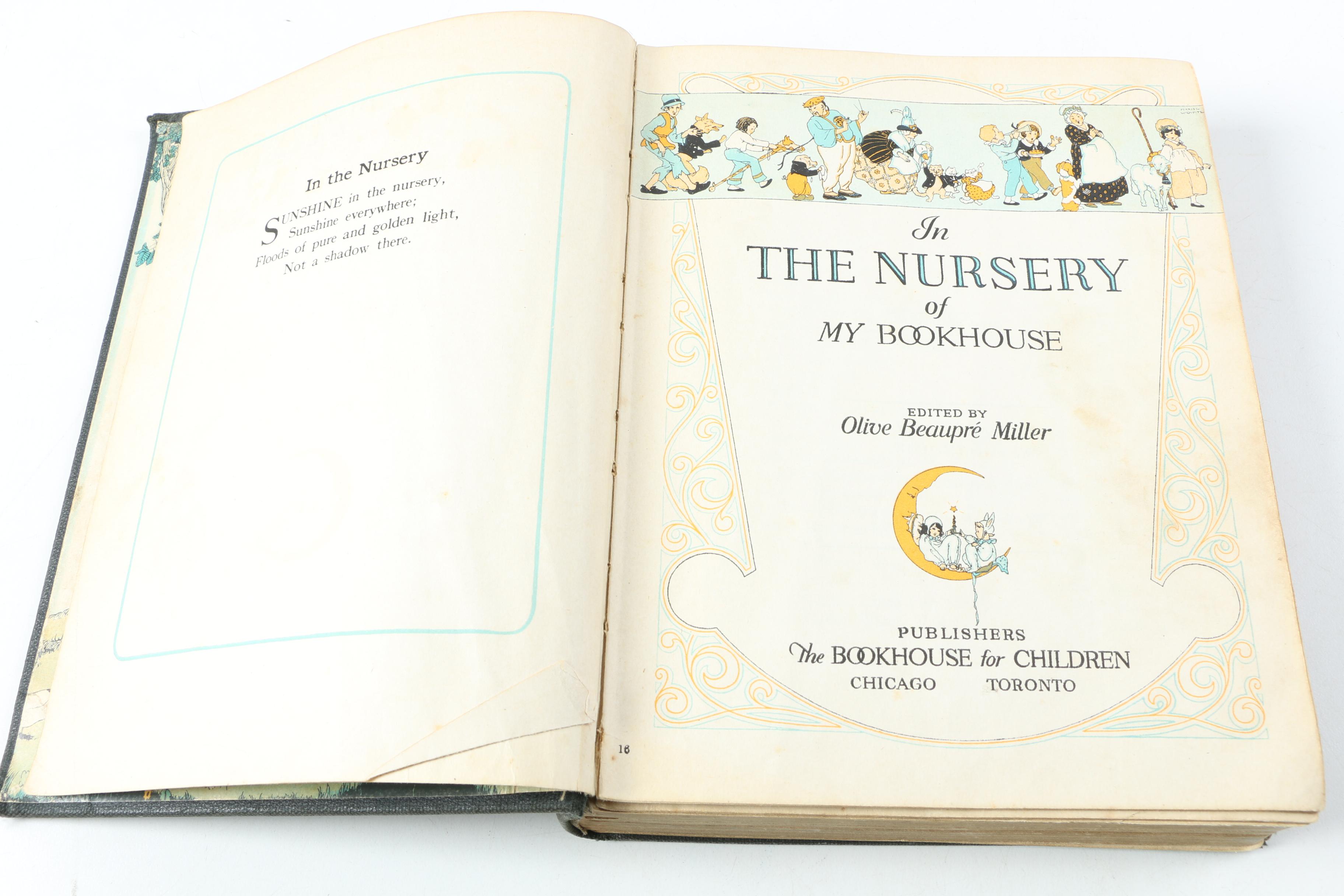 1920s "My Book House" Six-Volume Children's Book Set