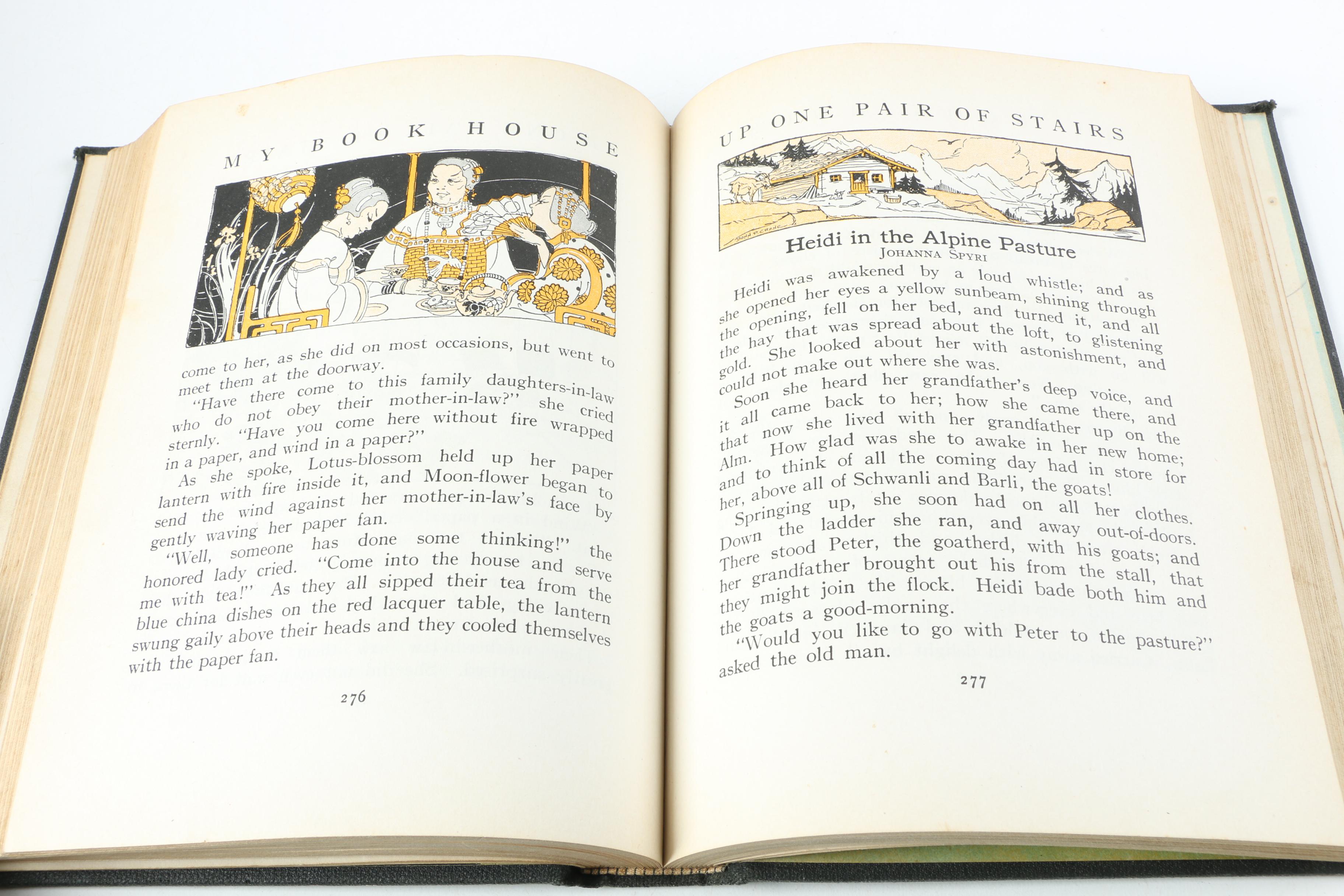 1920s "My Book House" Six-Volume Children's Book Set