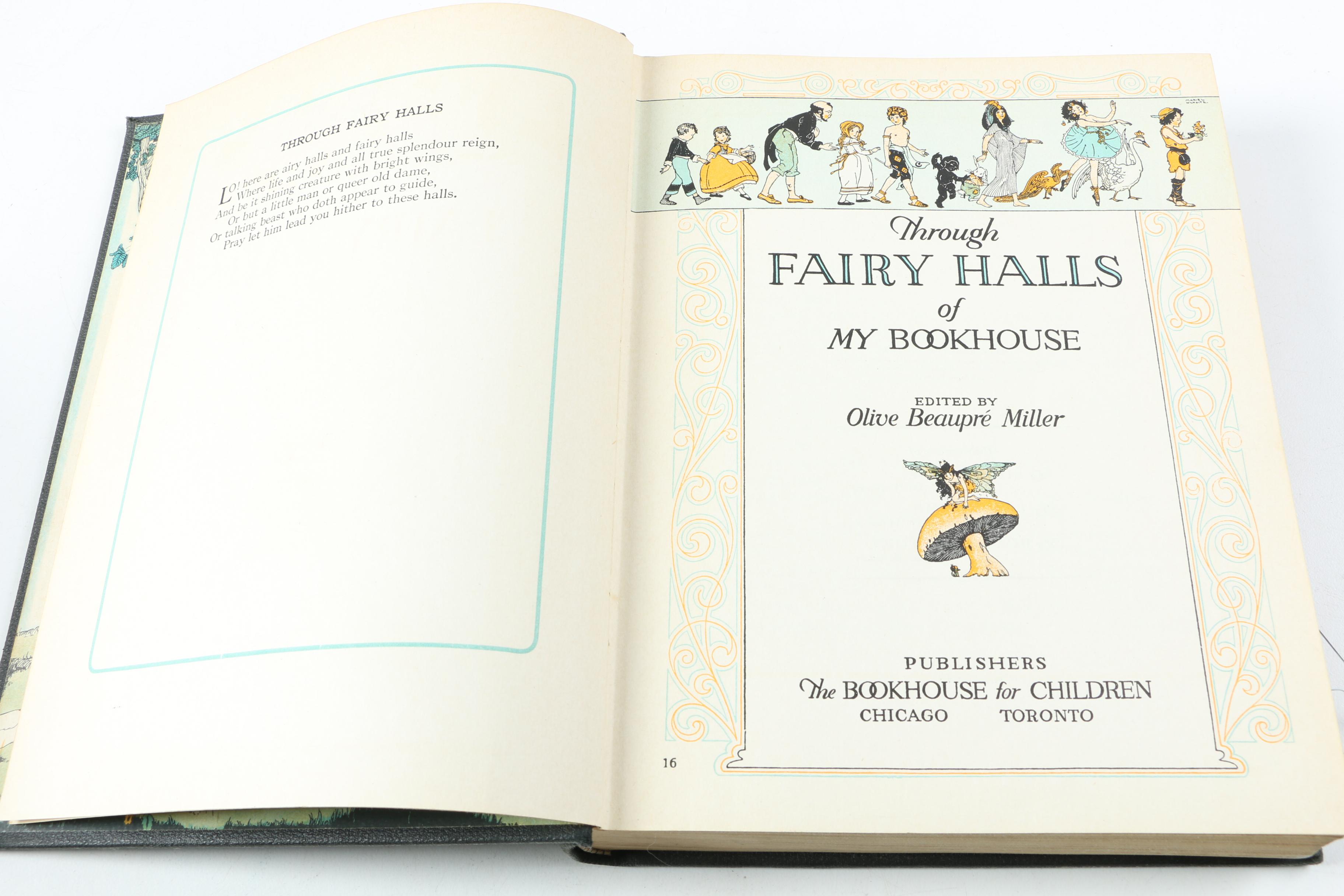 1920s "My Book House" Six-Volume Children's Book Set