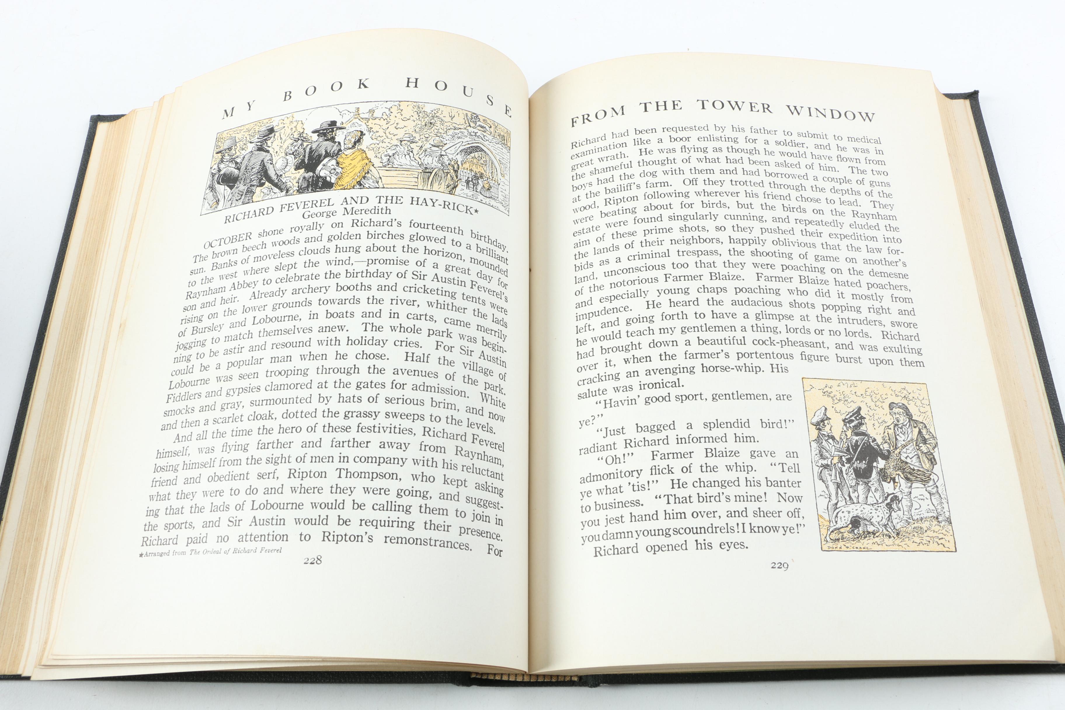 1920s "My Book House" Six-Volume Children's Book Set