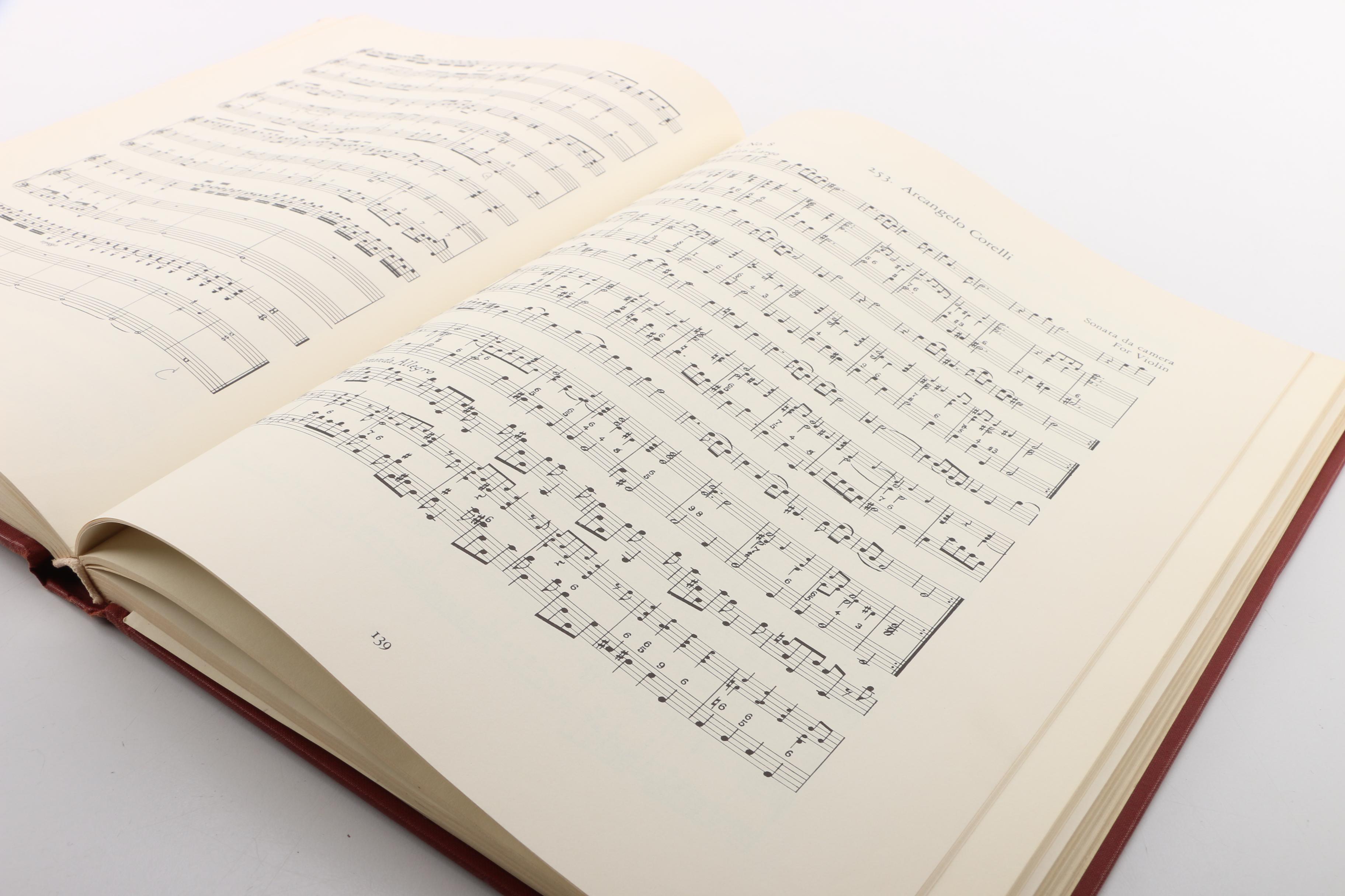 1972 "Historical Anthology of Music" in Two Volumes