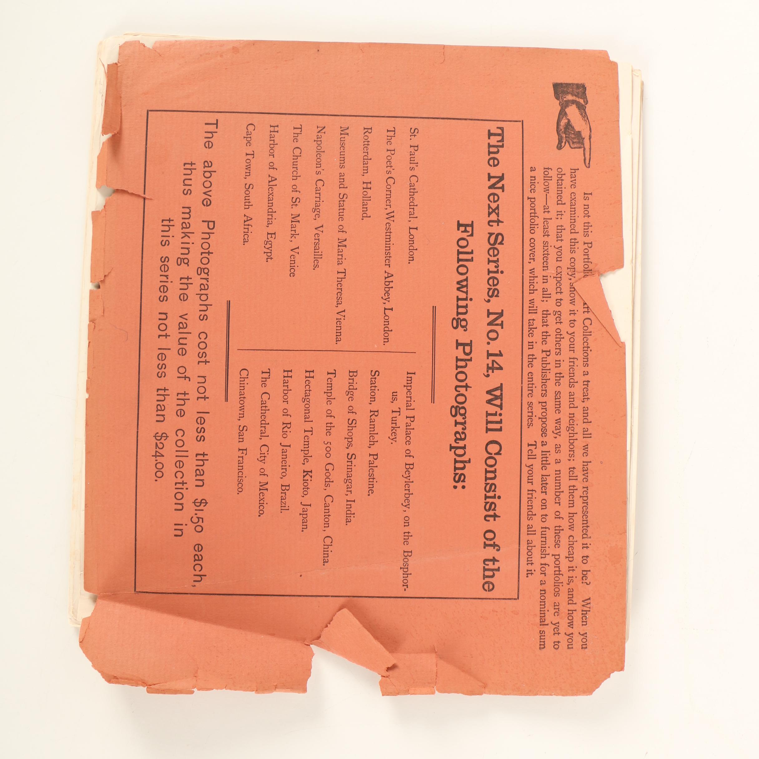 Photographic Collection Books Featuring "Portrait Types of the Midway Plaisance"