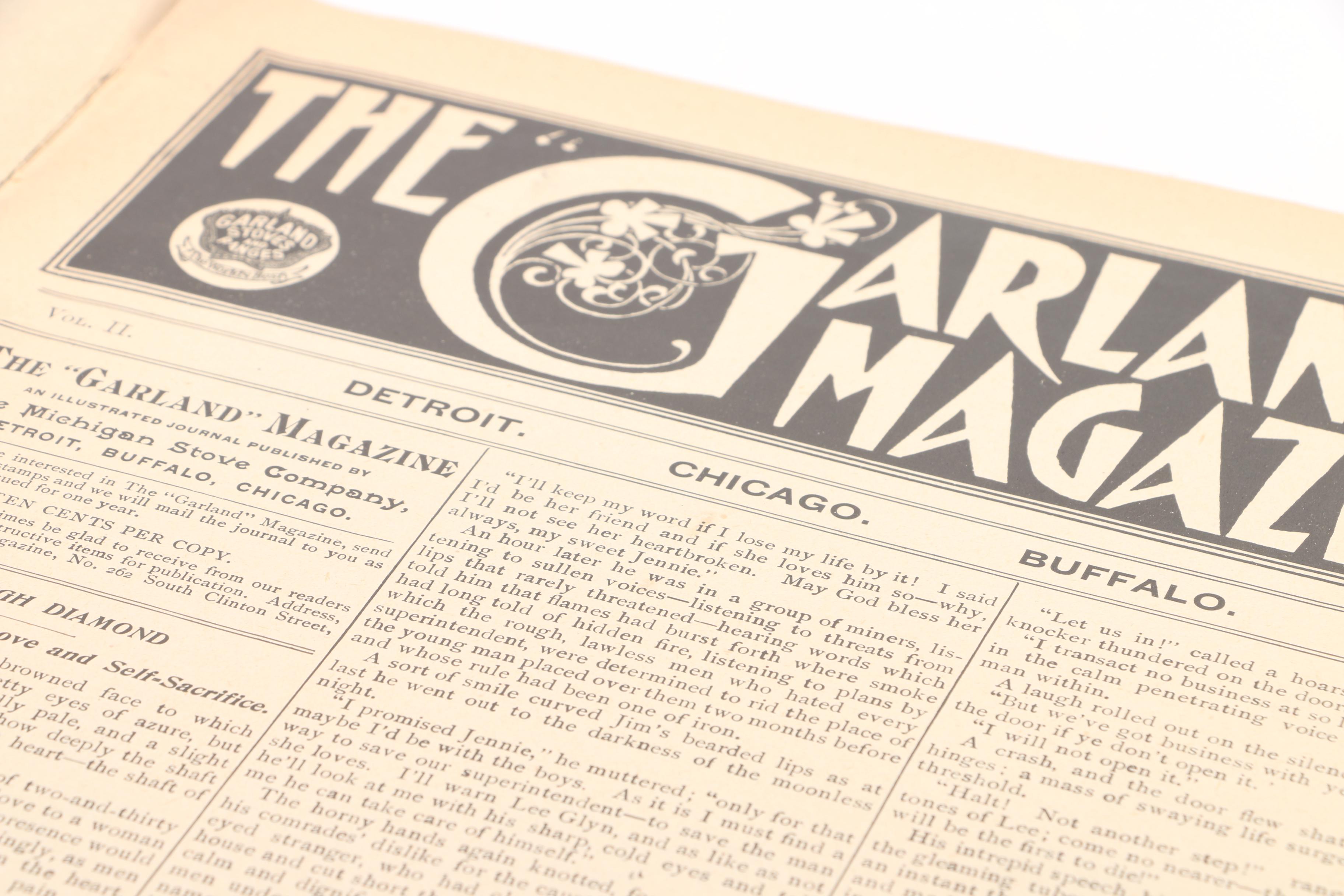 Late-19th Century "The Garland Magazine"