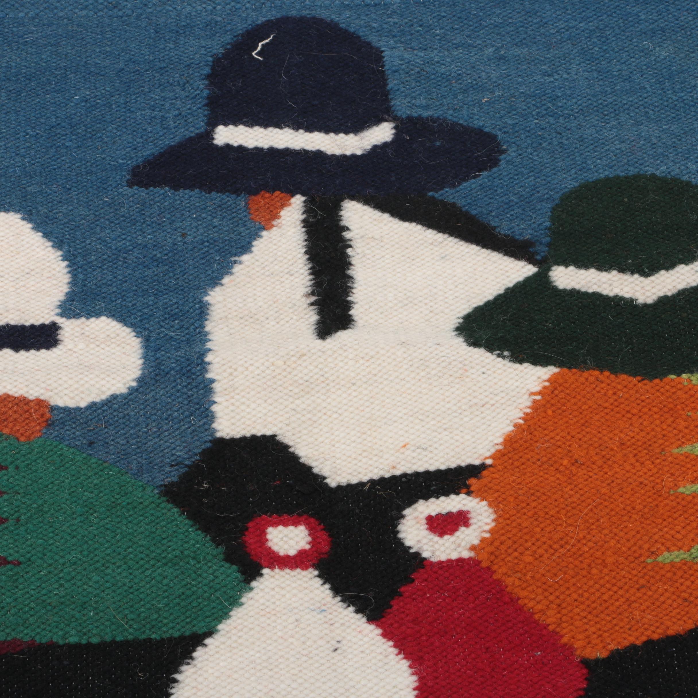 Hand-Woven Ecuador Wall Hanging