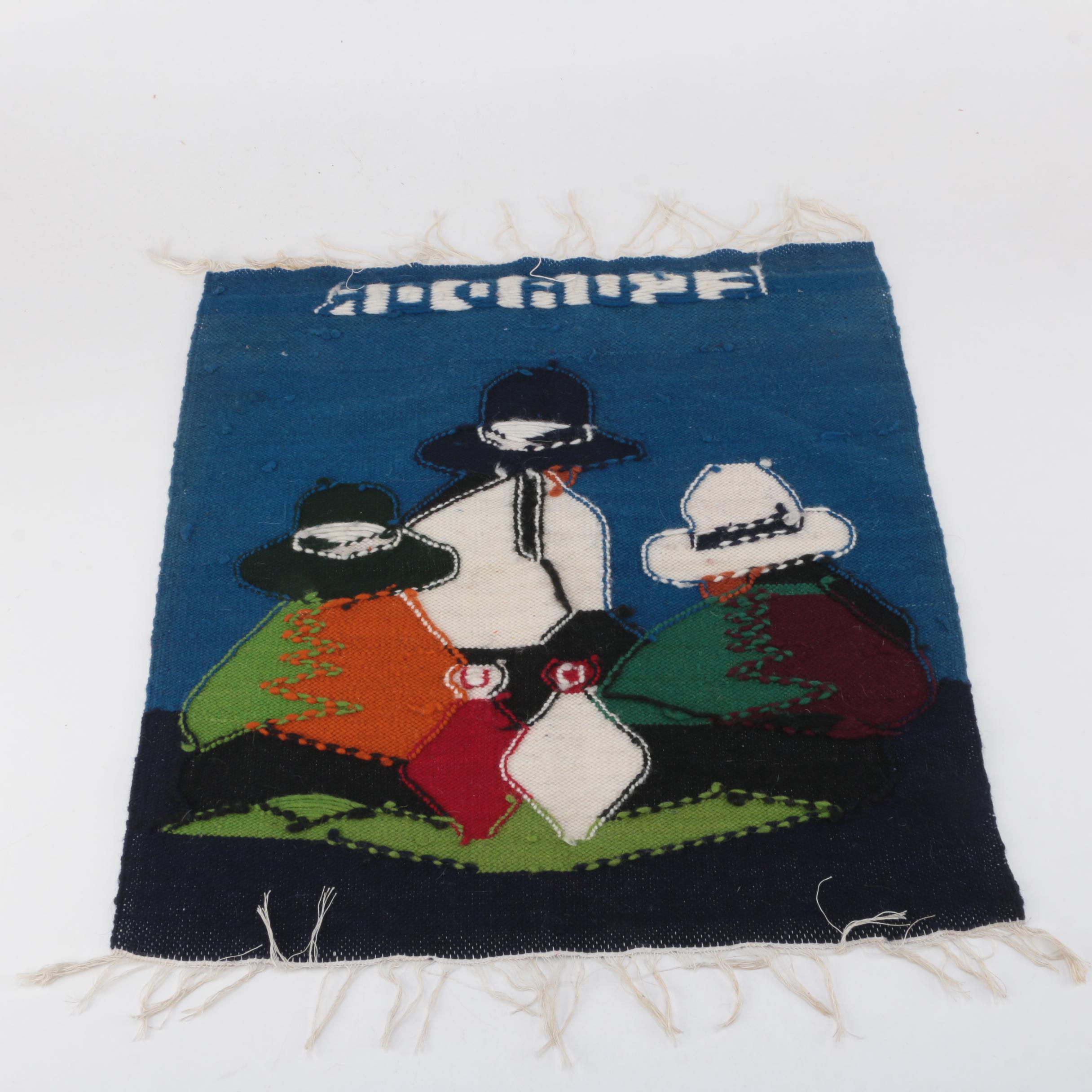 Hand-Woven Ecuador Wall Hanging