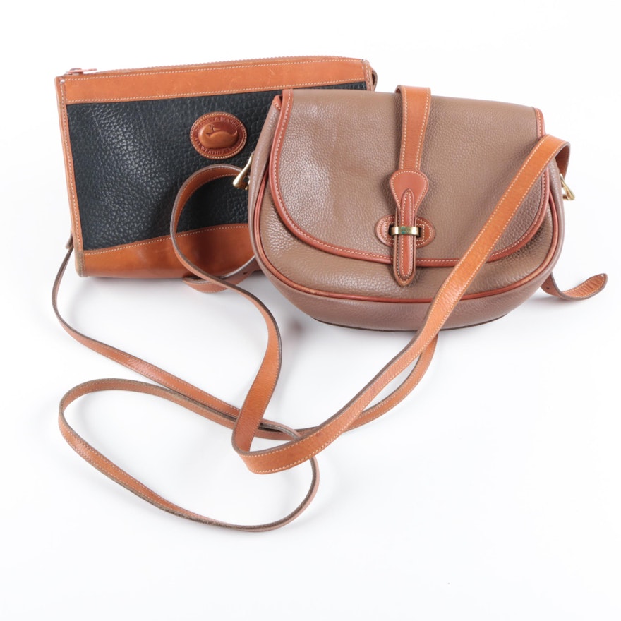 Dooney & Bourke Crossbody and Saddle Bag