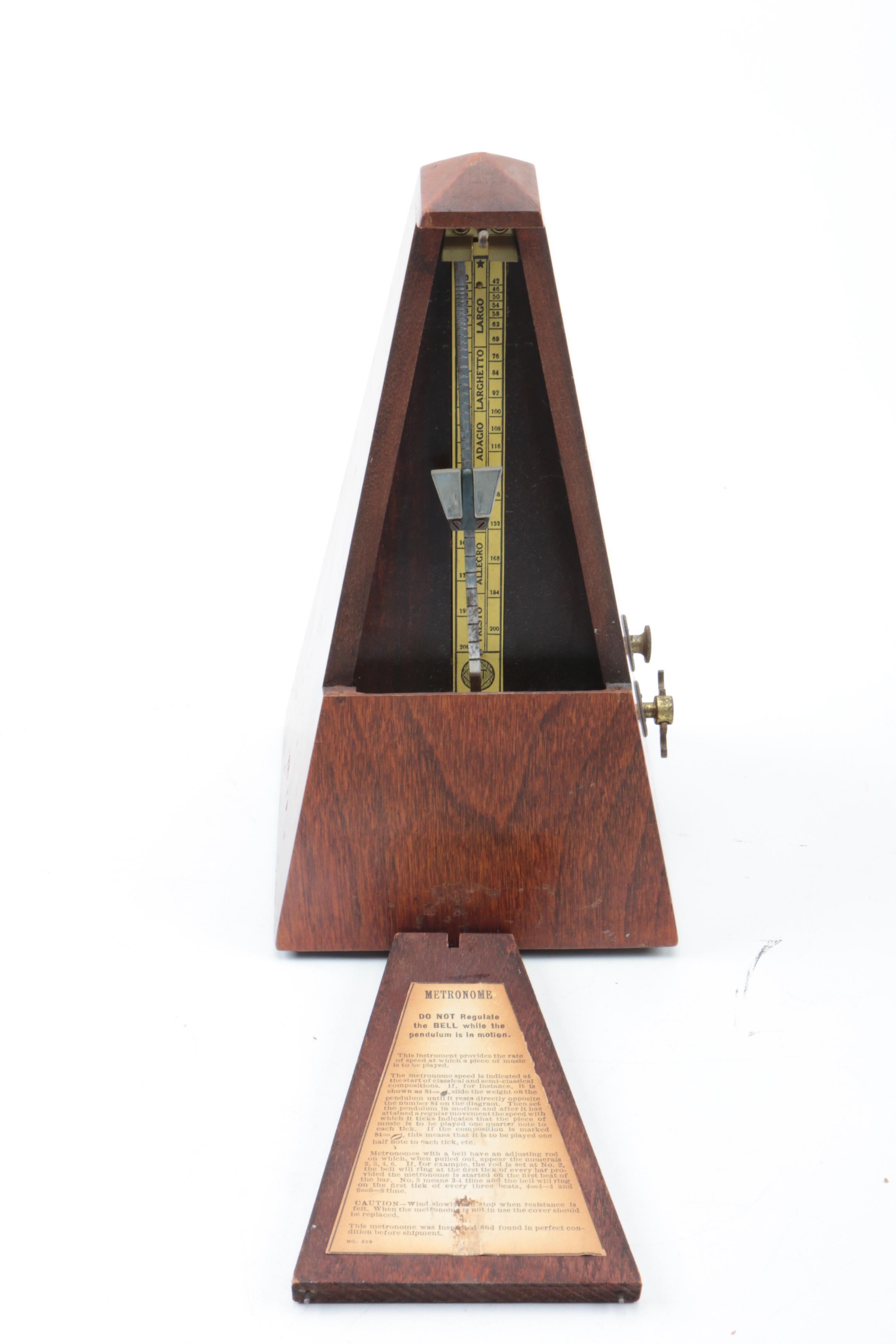 Seth Thomas Metronome De Maelzel
