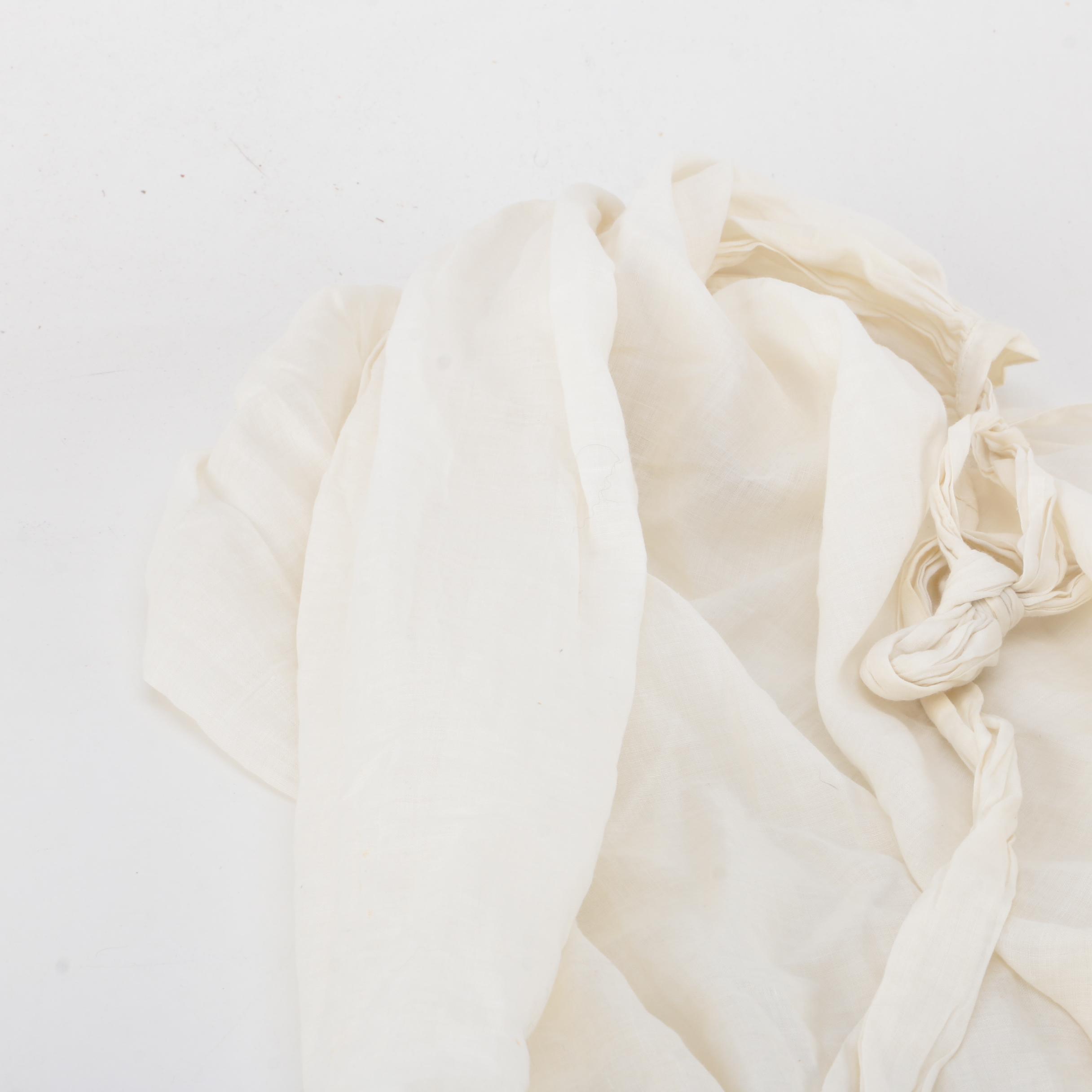 Antique Victorian Cotton Apron