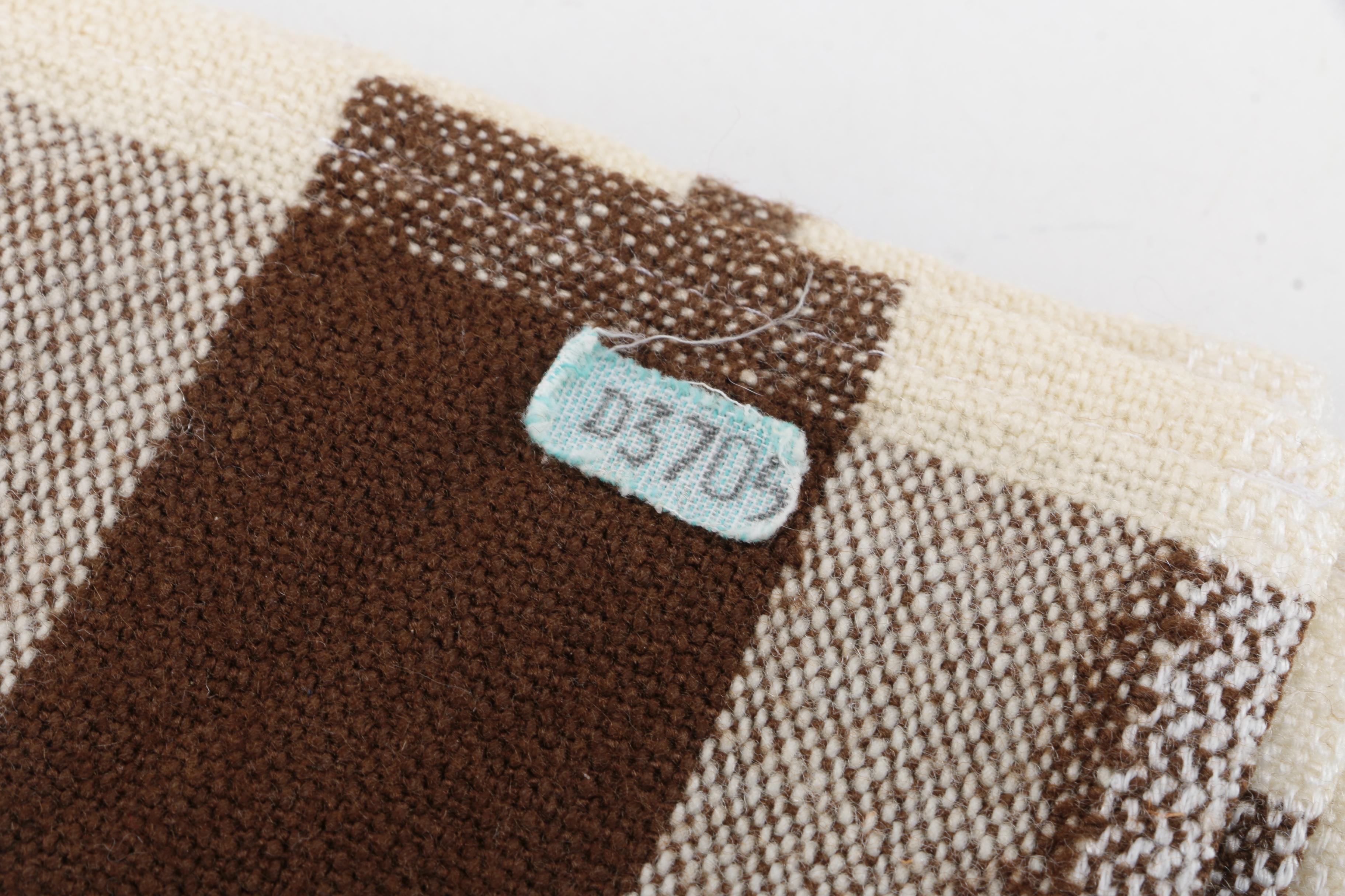 Vintage Dutch Wool Blanket from the Aabe Woolen Mill