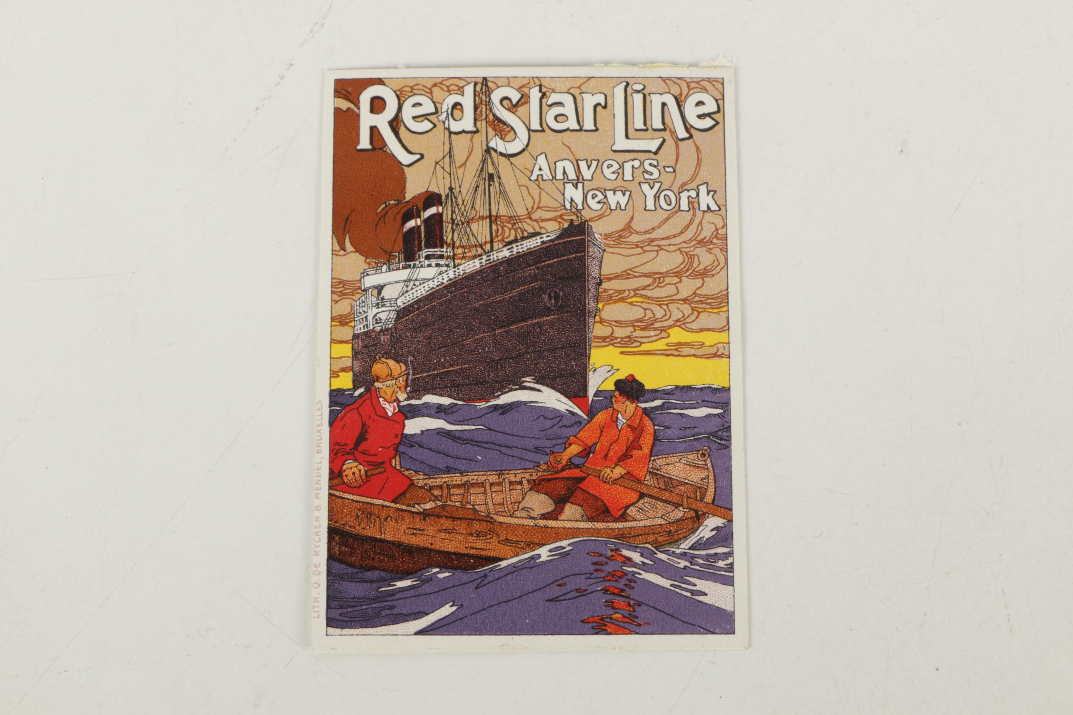 Vintage Chromolithograph and Color Lithograph Postcards