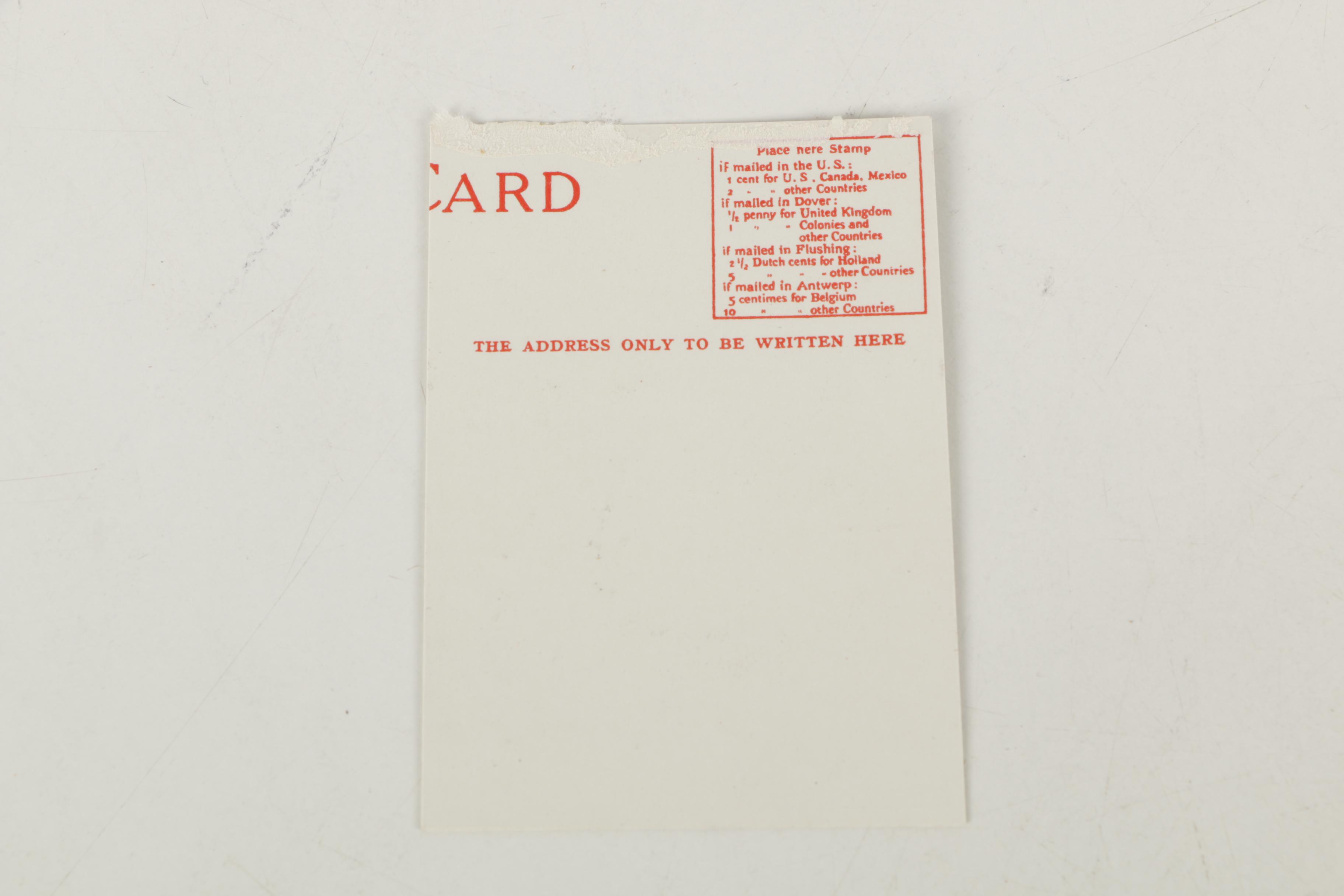 Vintage Chromolithograph and Color Lithograph Postcards