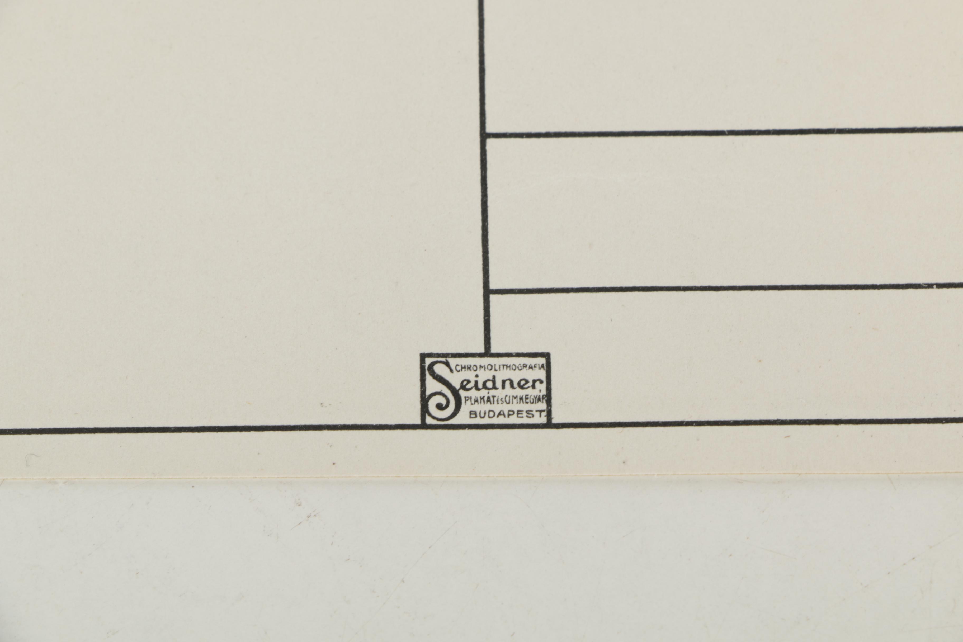 Vintage Chromolithograph and Color Lithograph Postcards