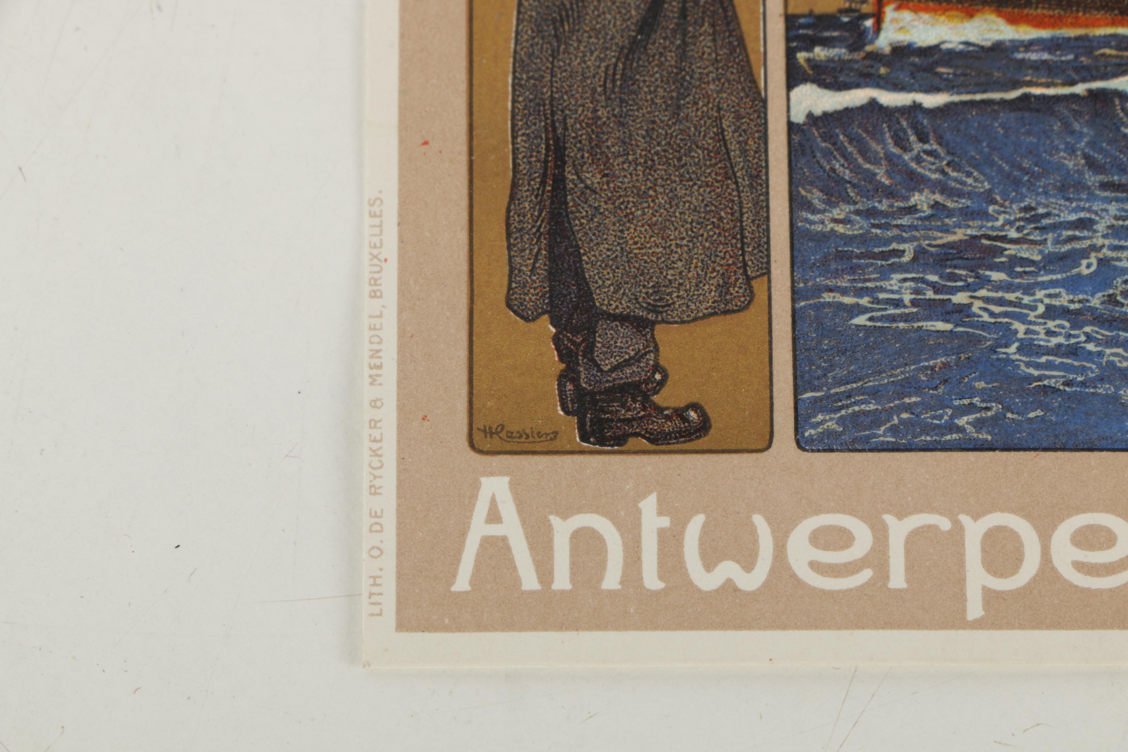 Vintage Chromolithograph and Color Lithograph Postcards