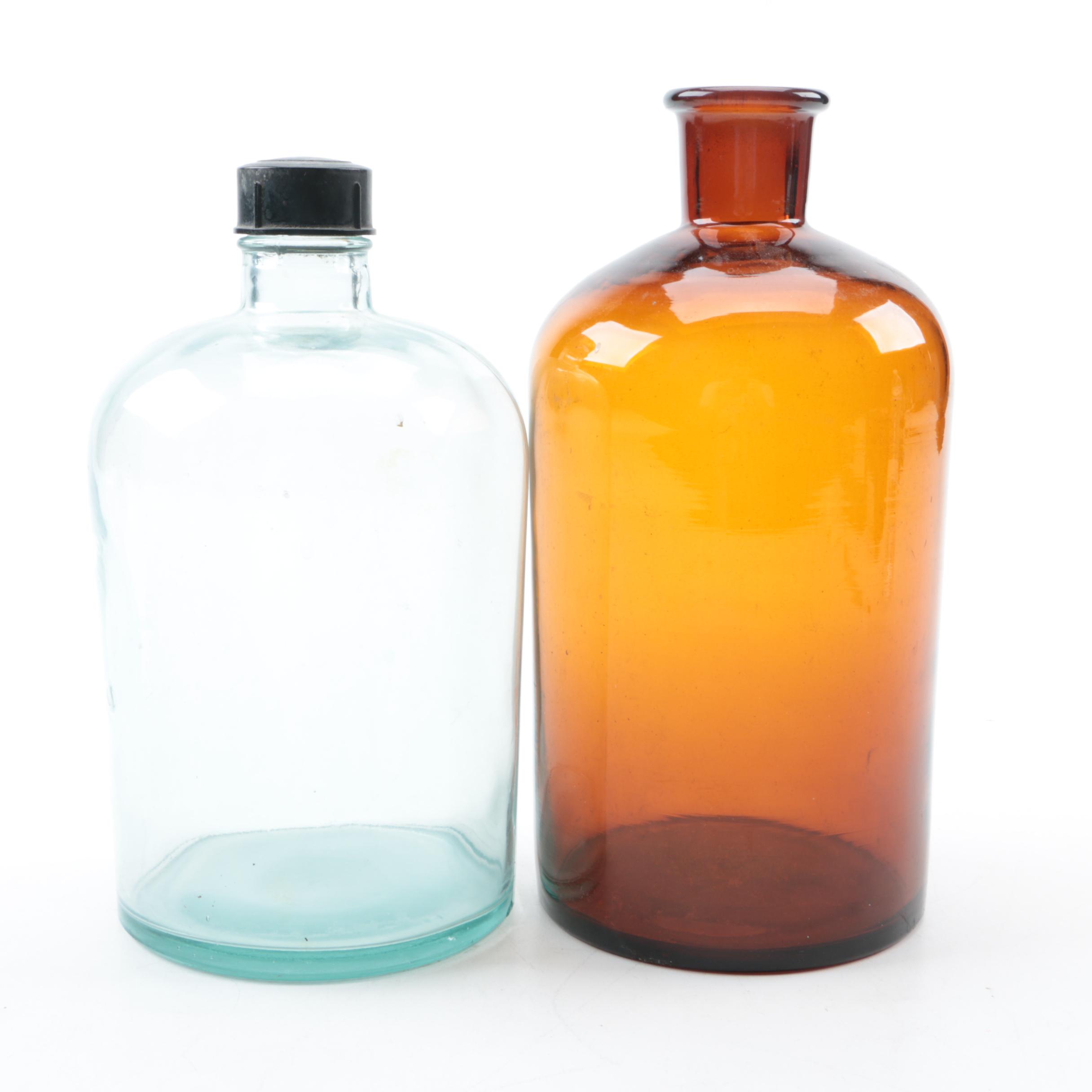 Glass Apothecary Bottles