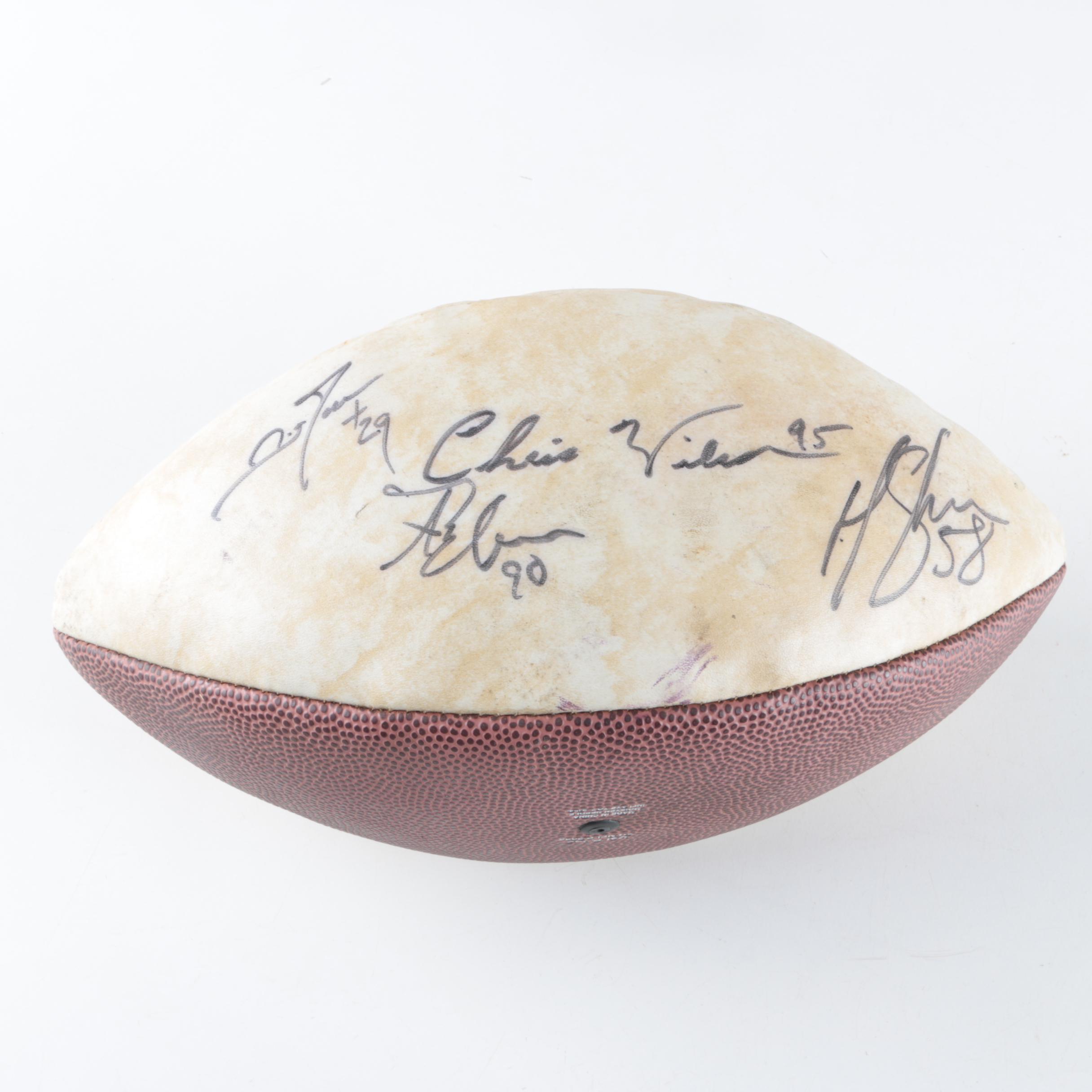 2007 Washington Redskins Team Autographed Football
