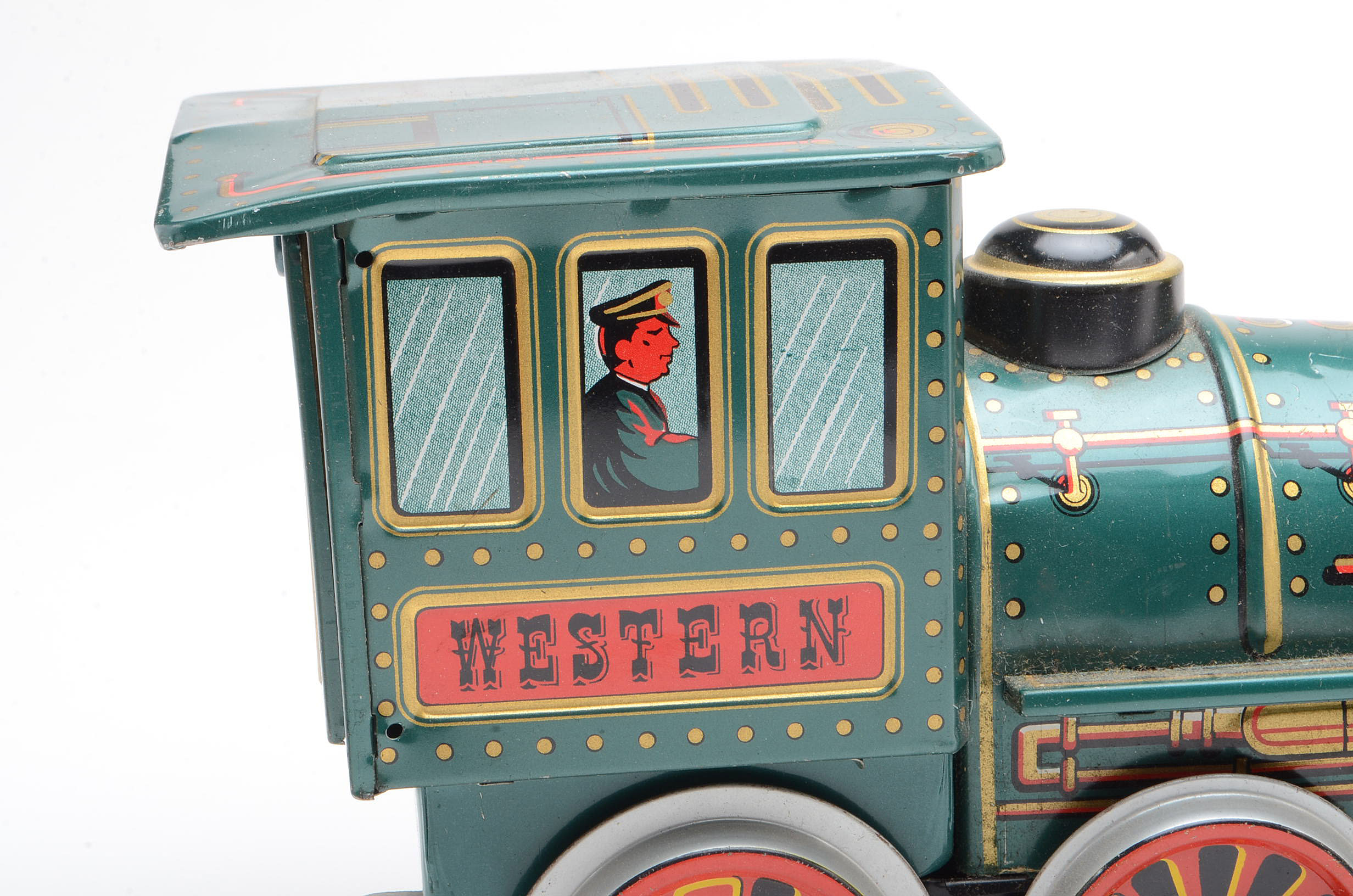 Vintage "Western Special Locomotive" Toy In Original Box
