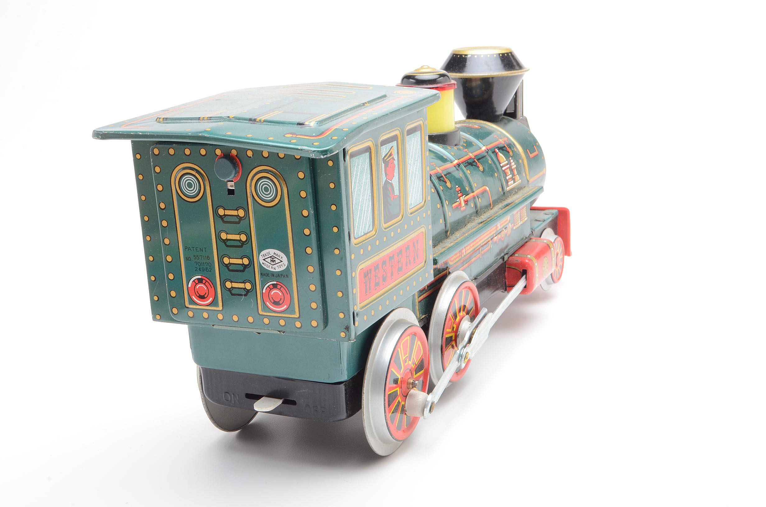 Vintage "Western Special Locomotive" Toy In Original Box