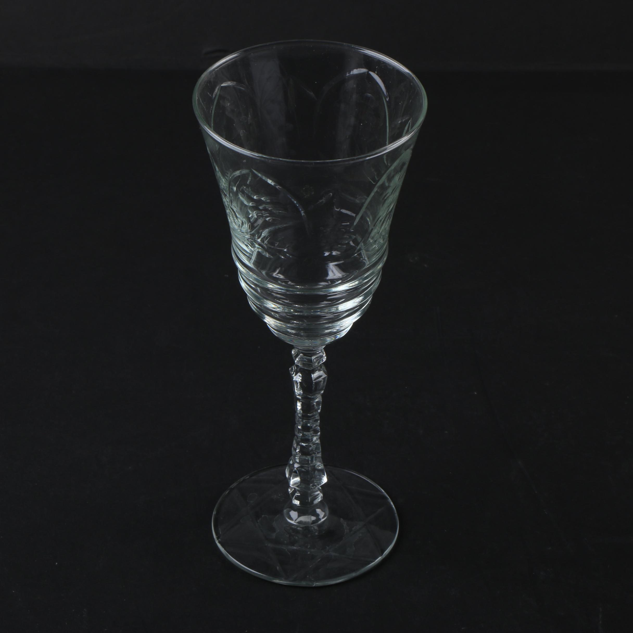 Vintage Glass Barware