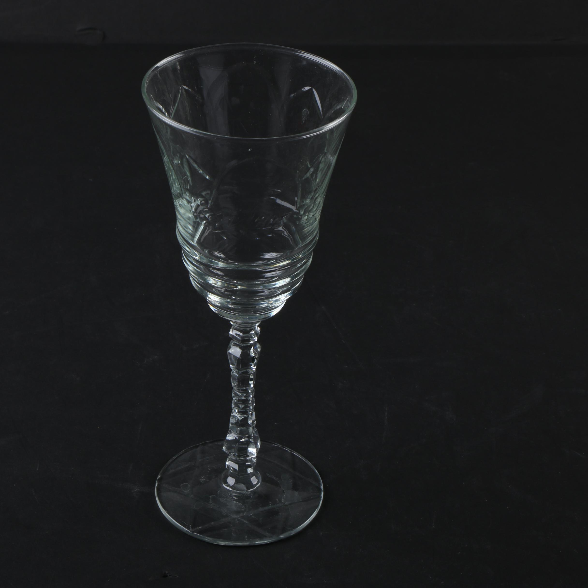 Vintage Glass Barware