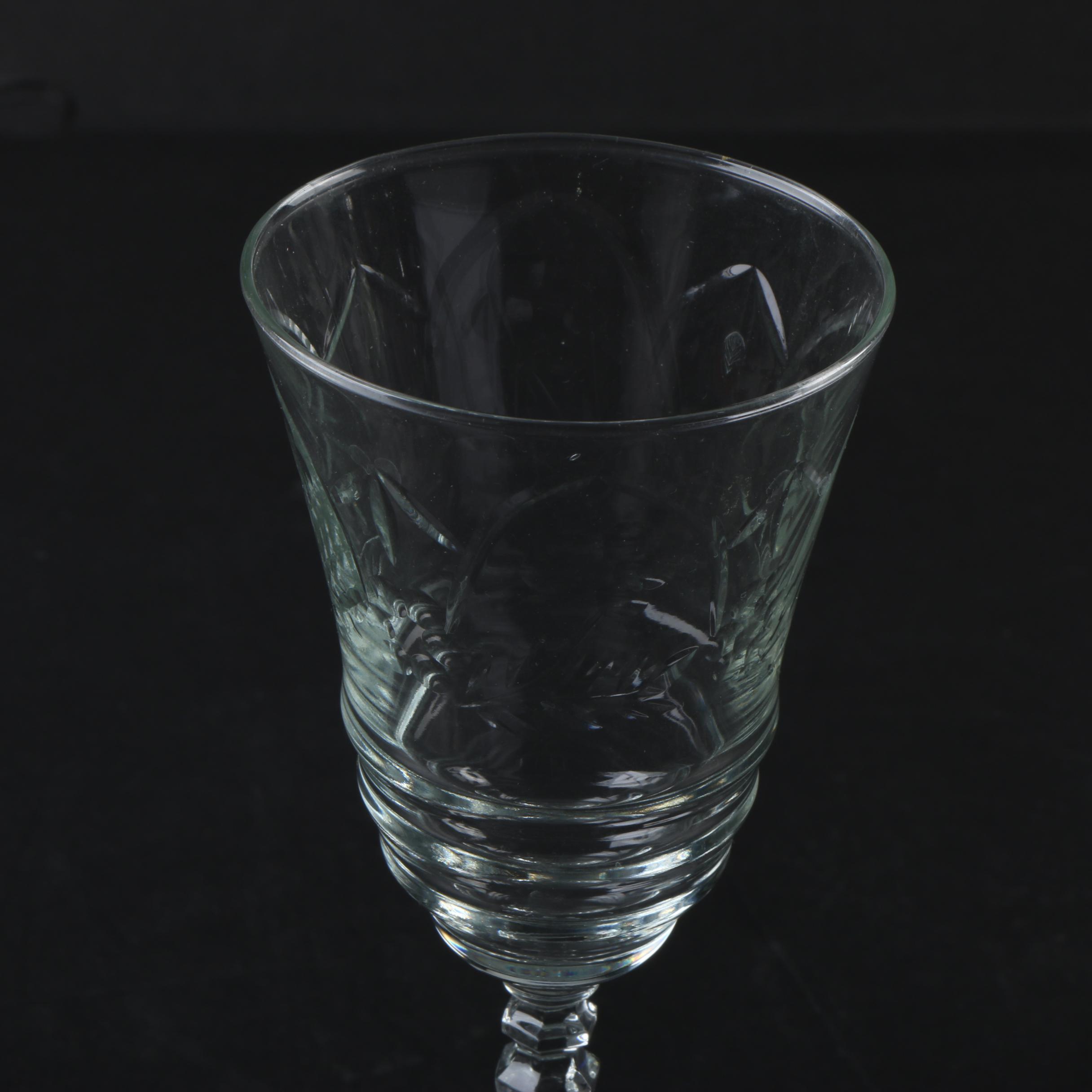Vintage Glass Barware