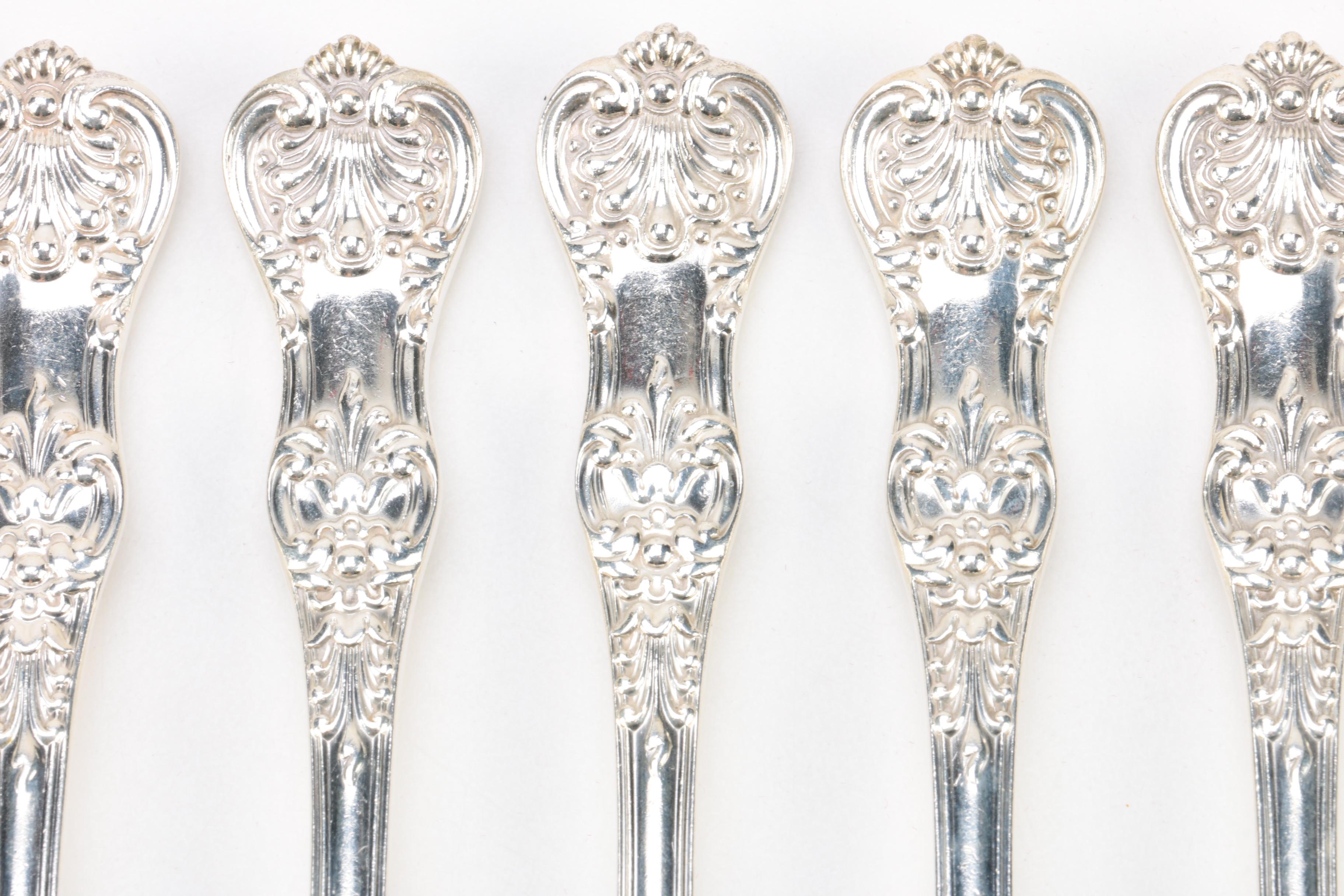 Tiffany & Co "English King" Sterling Silver Forks
