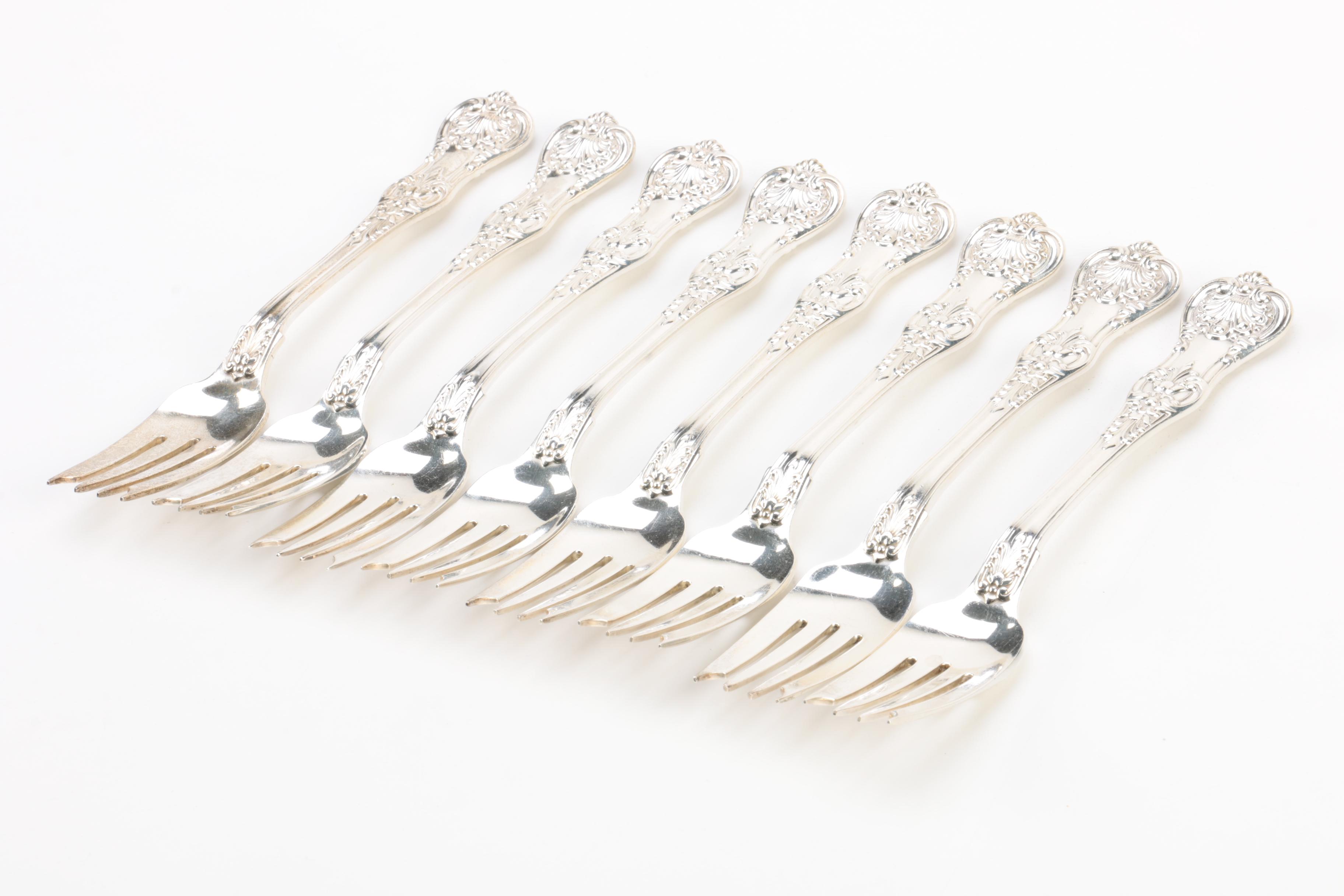 Tiffany & Co "English King" Sterling Silver Forks