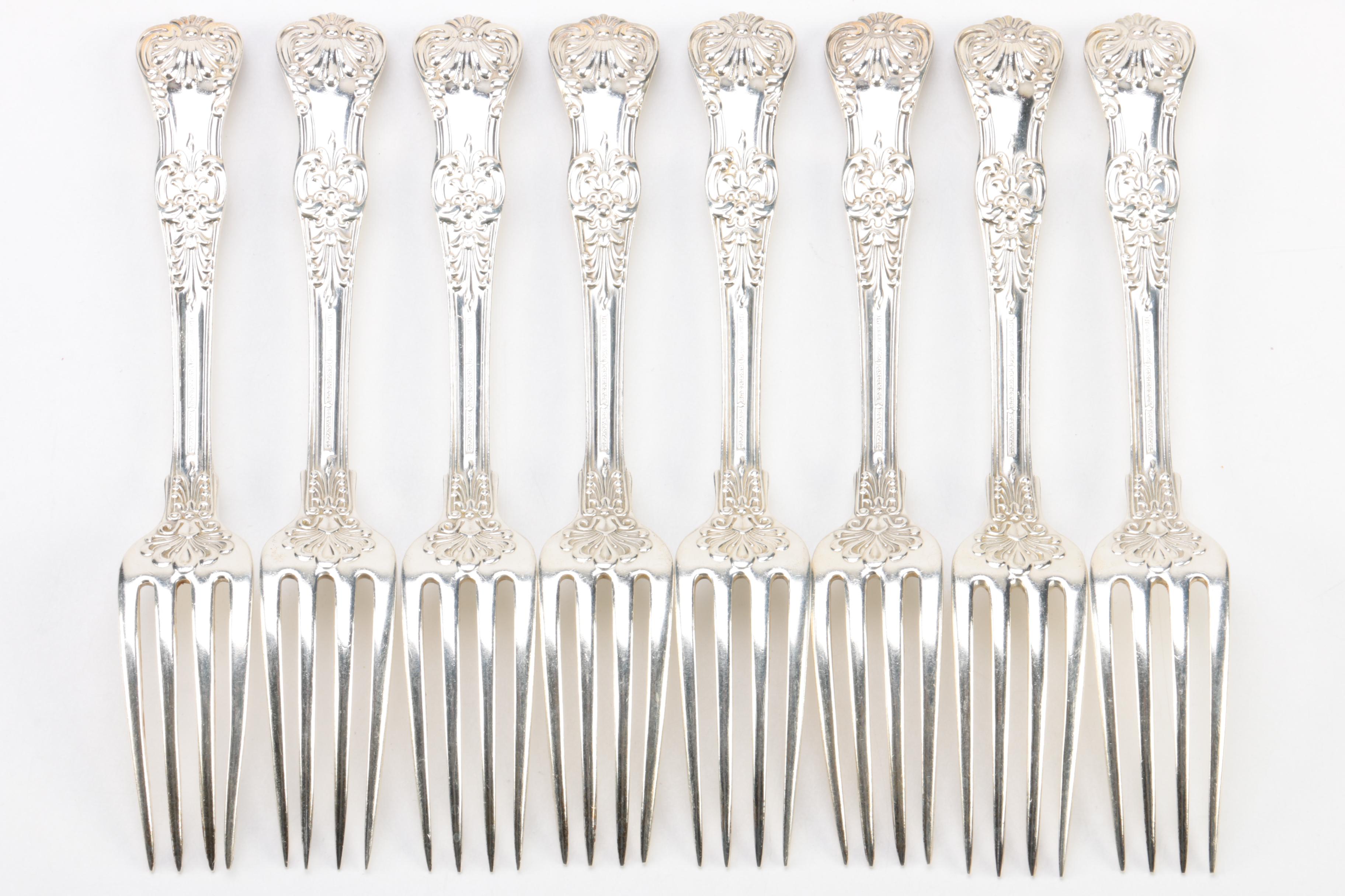 Tiffany & Co "English King" Sterling Silver Forks