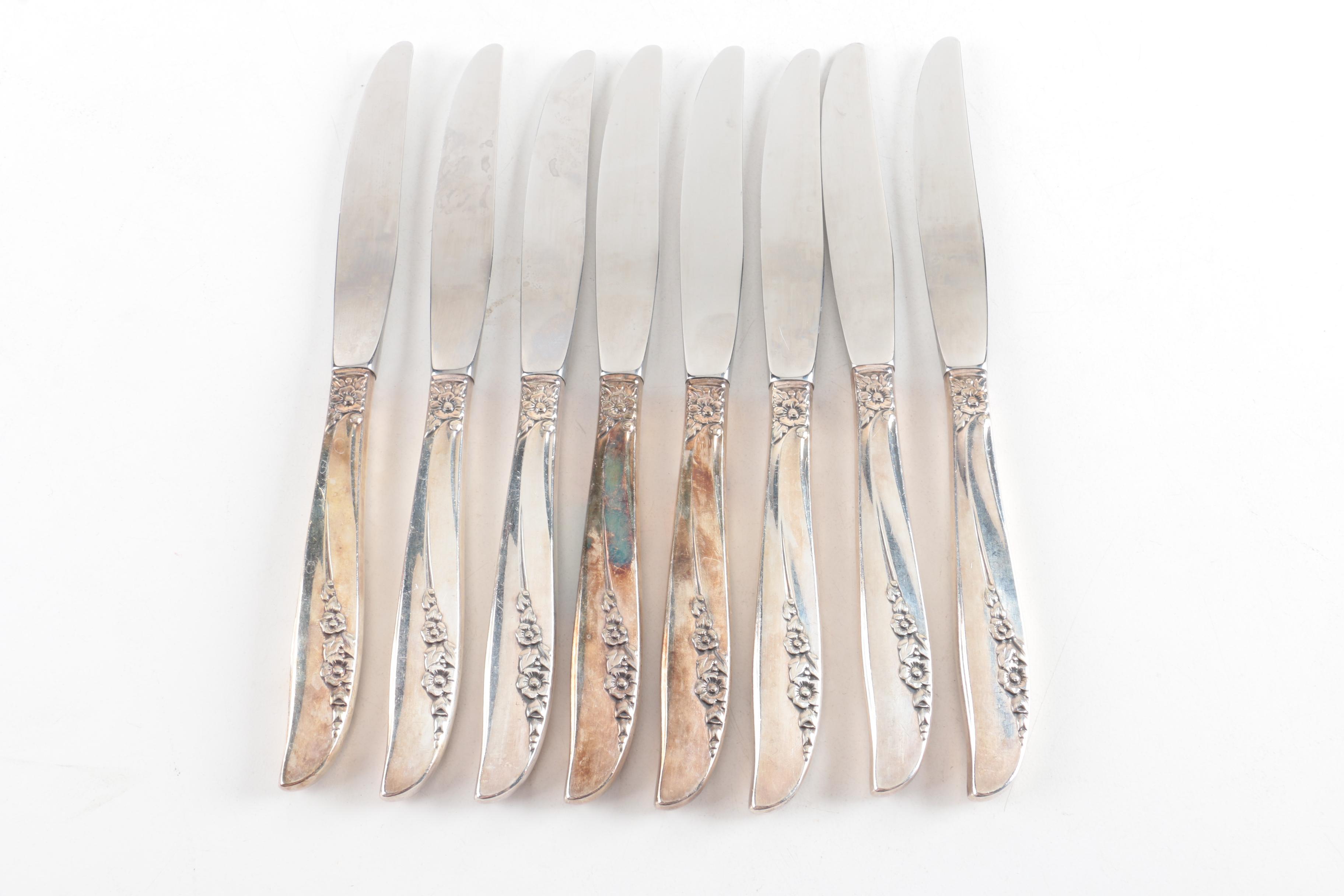 1881 Rogers "Lilac Time" Silver Plate Flatware and More