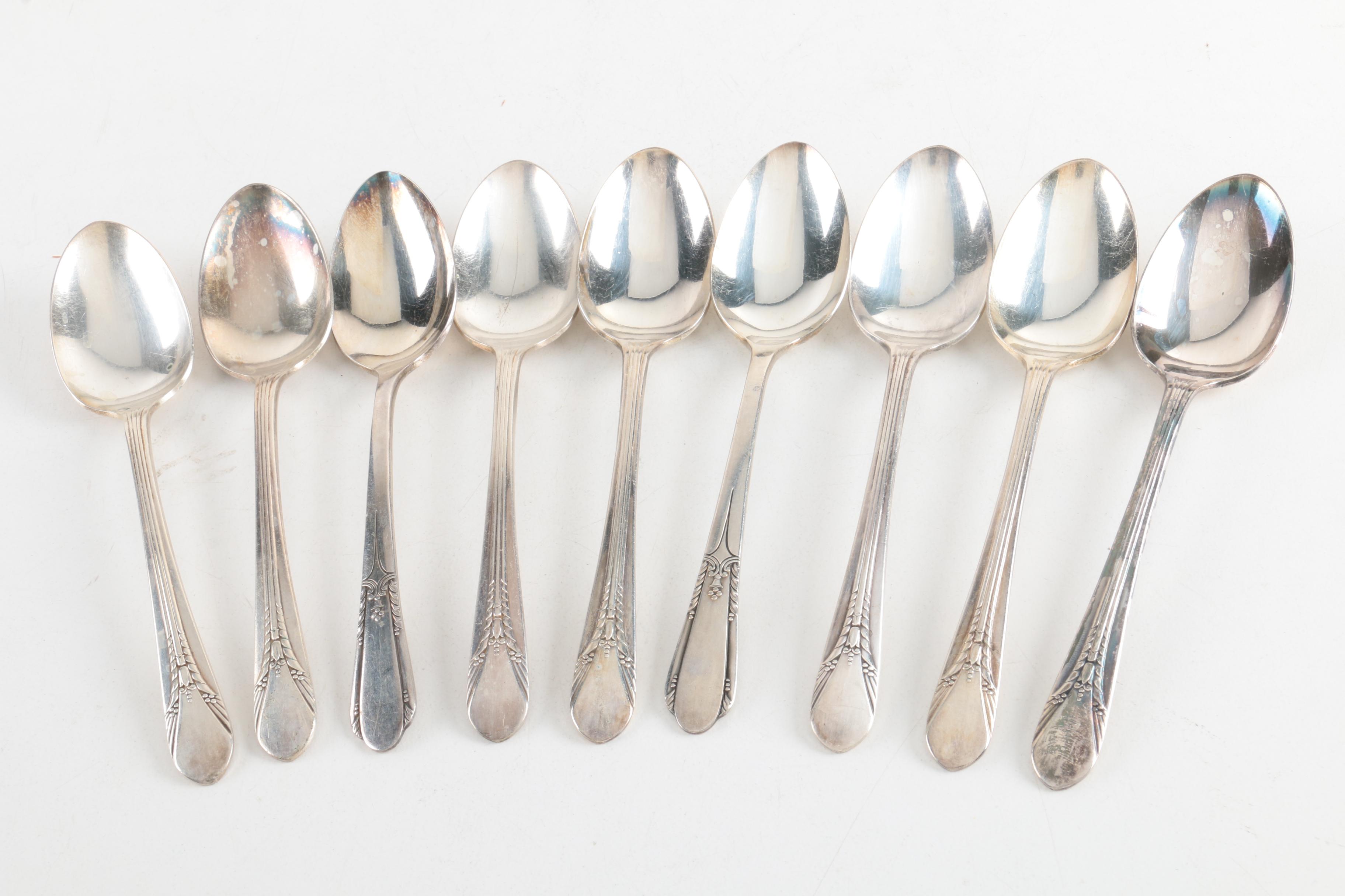 1881 Rogers "Lilac Time" Silver Plate Flatware and More