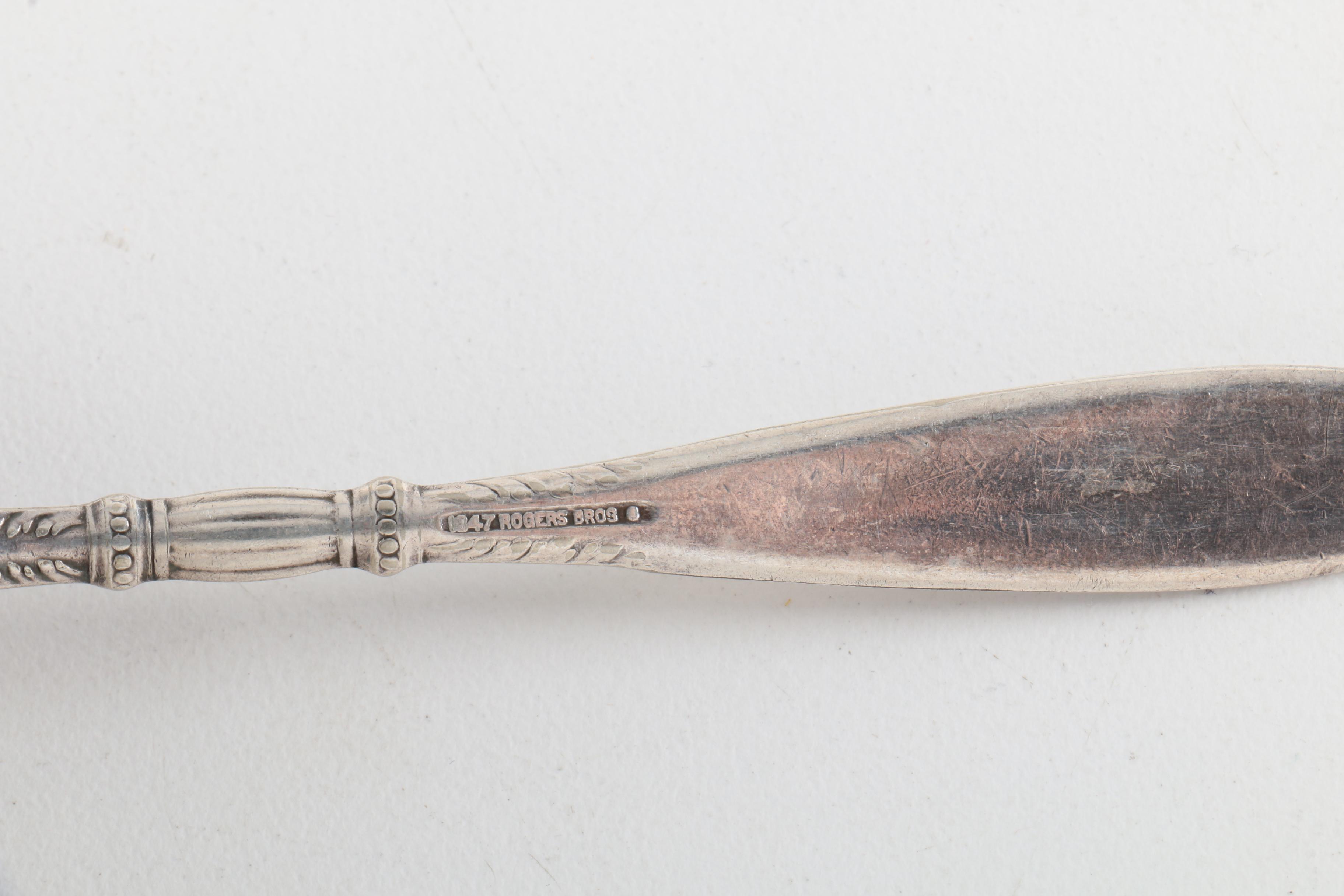 1881 Rogers "Lilac Time" Silver Plate Flatware and More