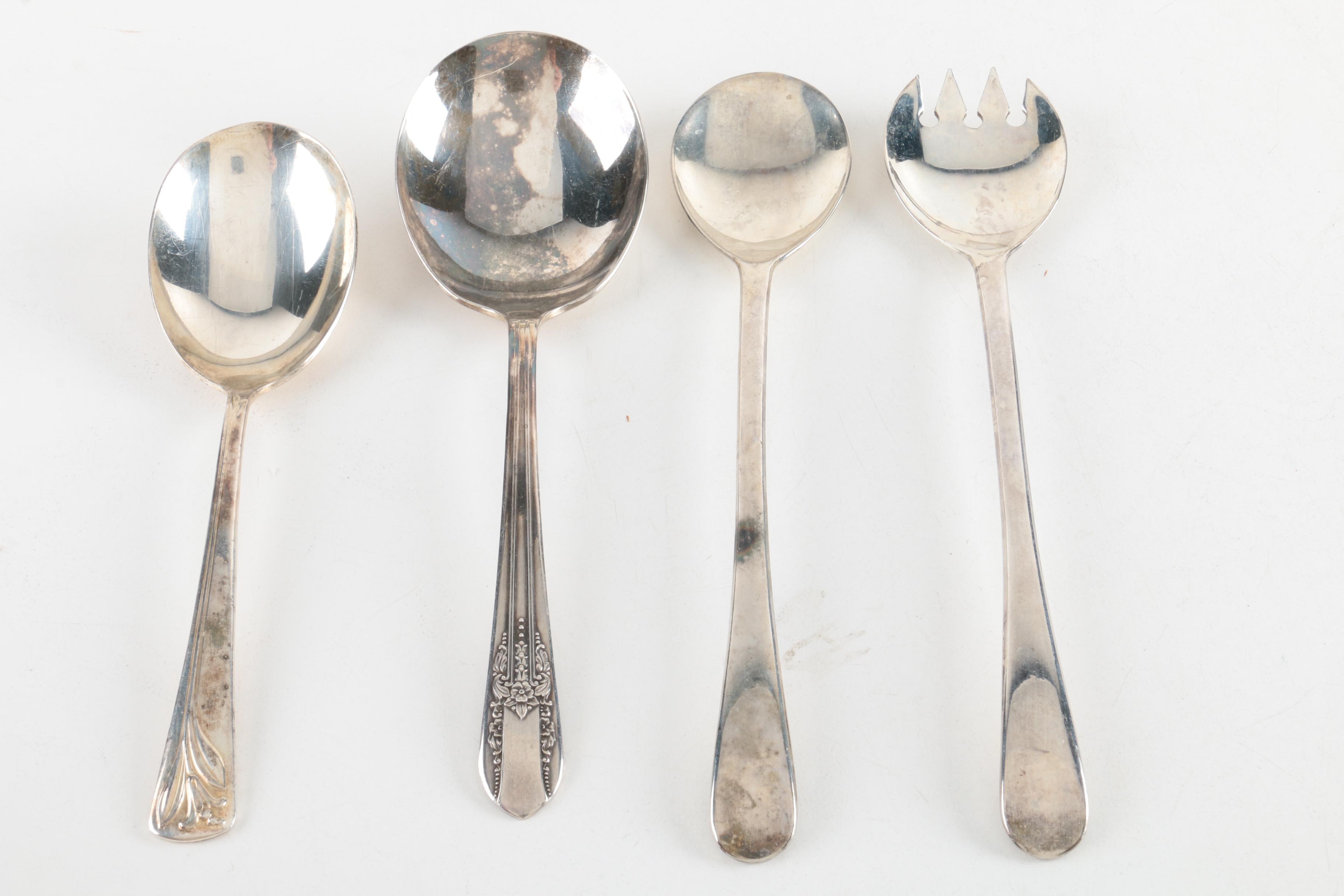 1881 Rogers "Lilac Time" Silver Plate Flatware and More